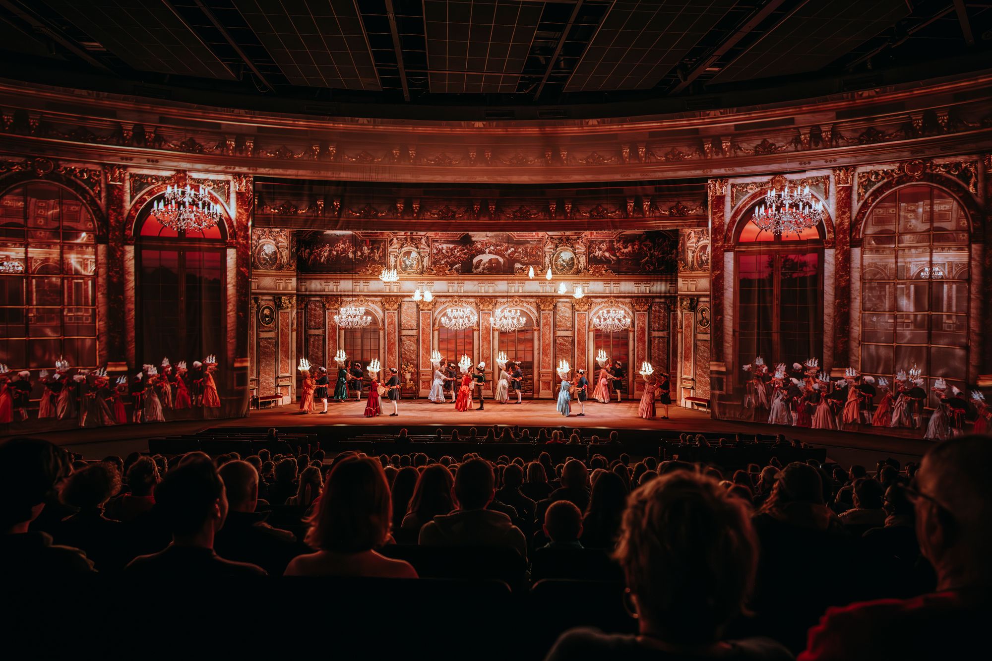 'Le Dernier Panache' is Puy du Fou’s award-winning IMAX-meets-theatre show, featuring swashbuckling violinists