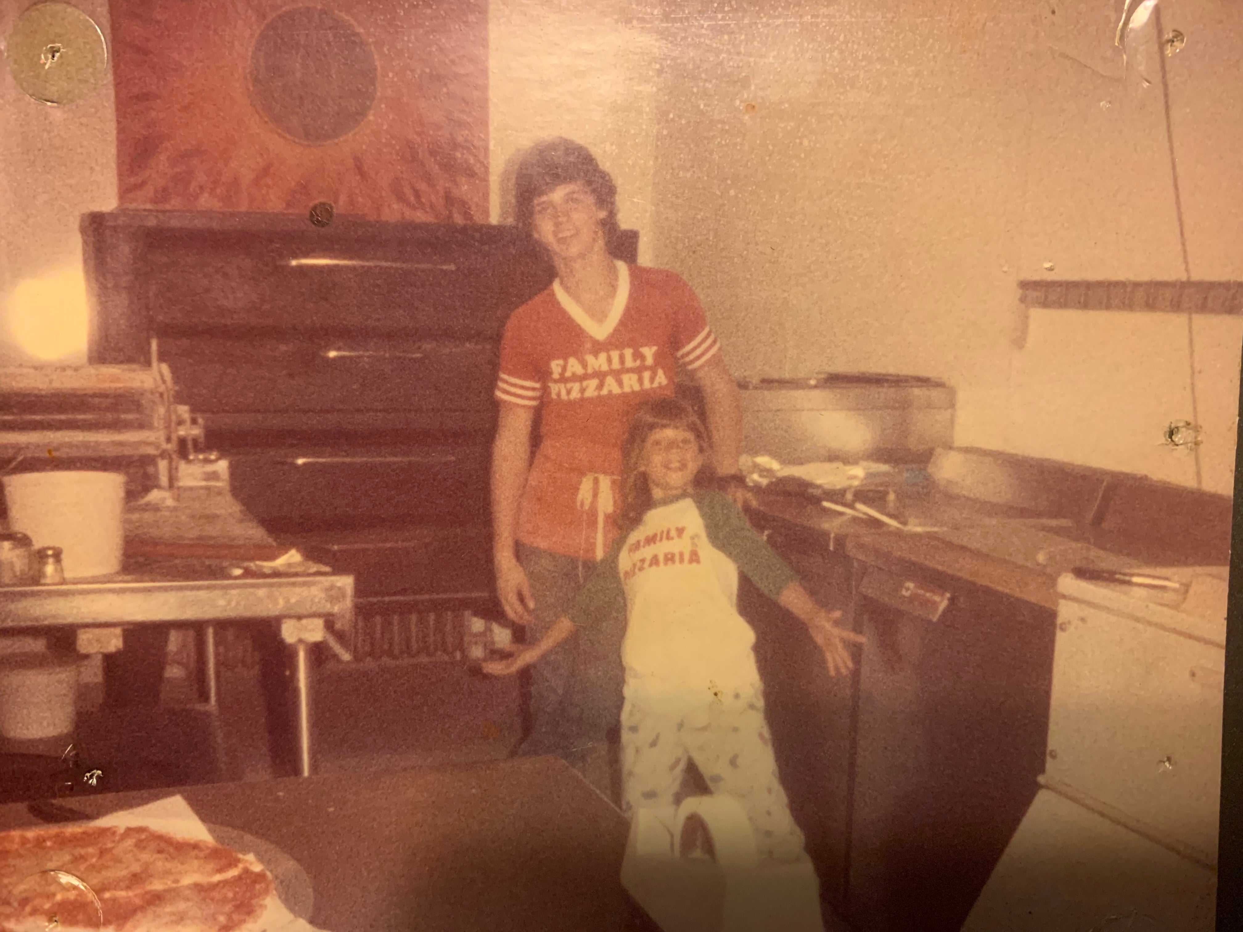 Slanz Bilello and his sister Elena while they were growing up in Eastern Maryland. They spent family vacations in Deep Creek, a tourist town known for skiing and hiking