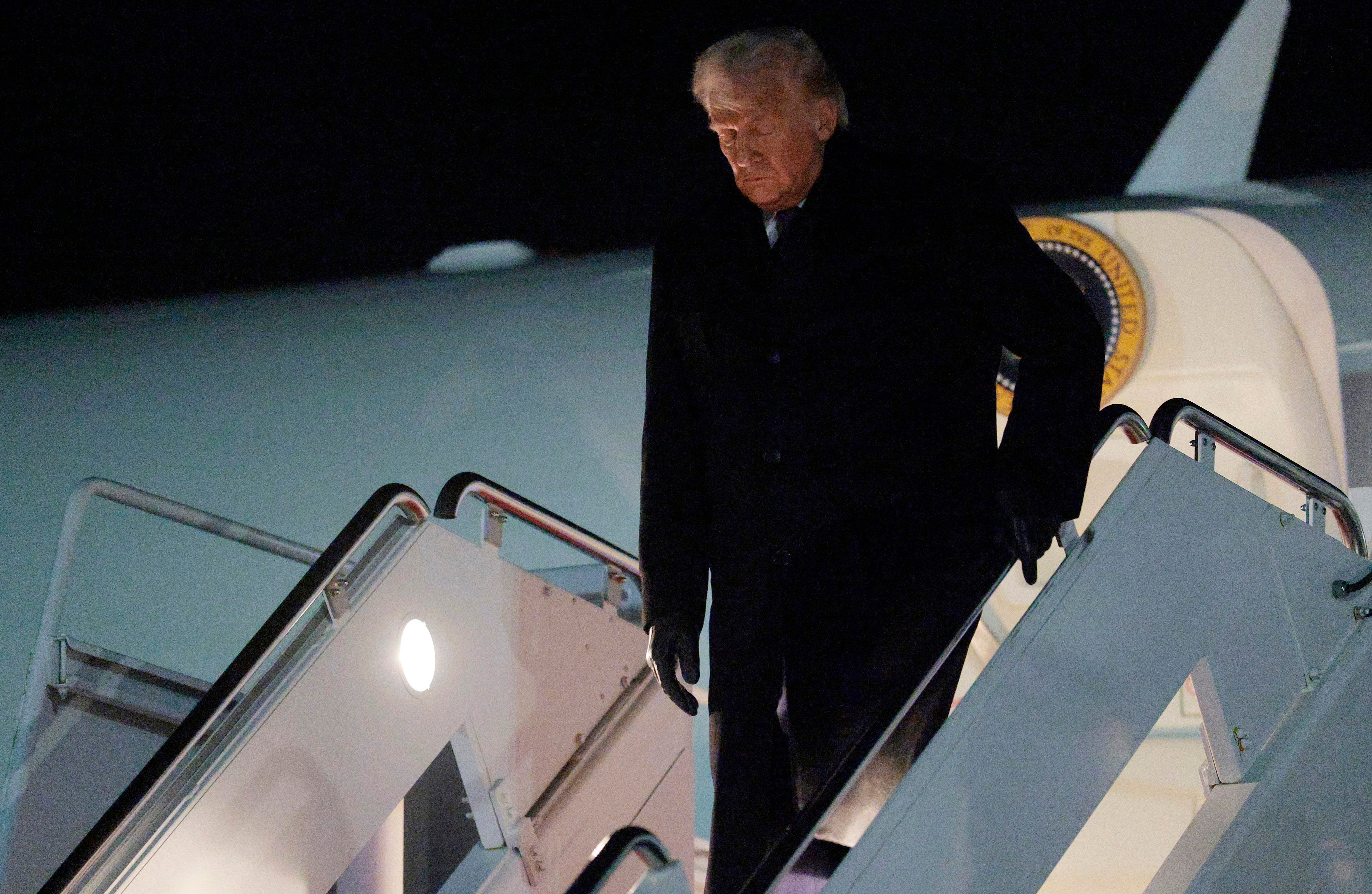 Trump was rapidly posting on Truth Social shortly after arriving back in Washington, D.C. from Davos, Switzerland