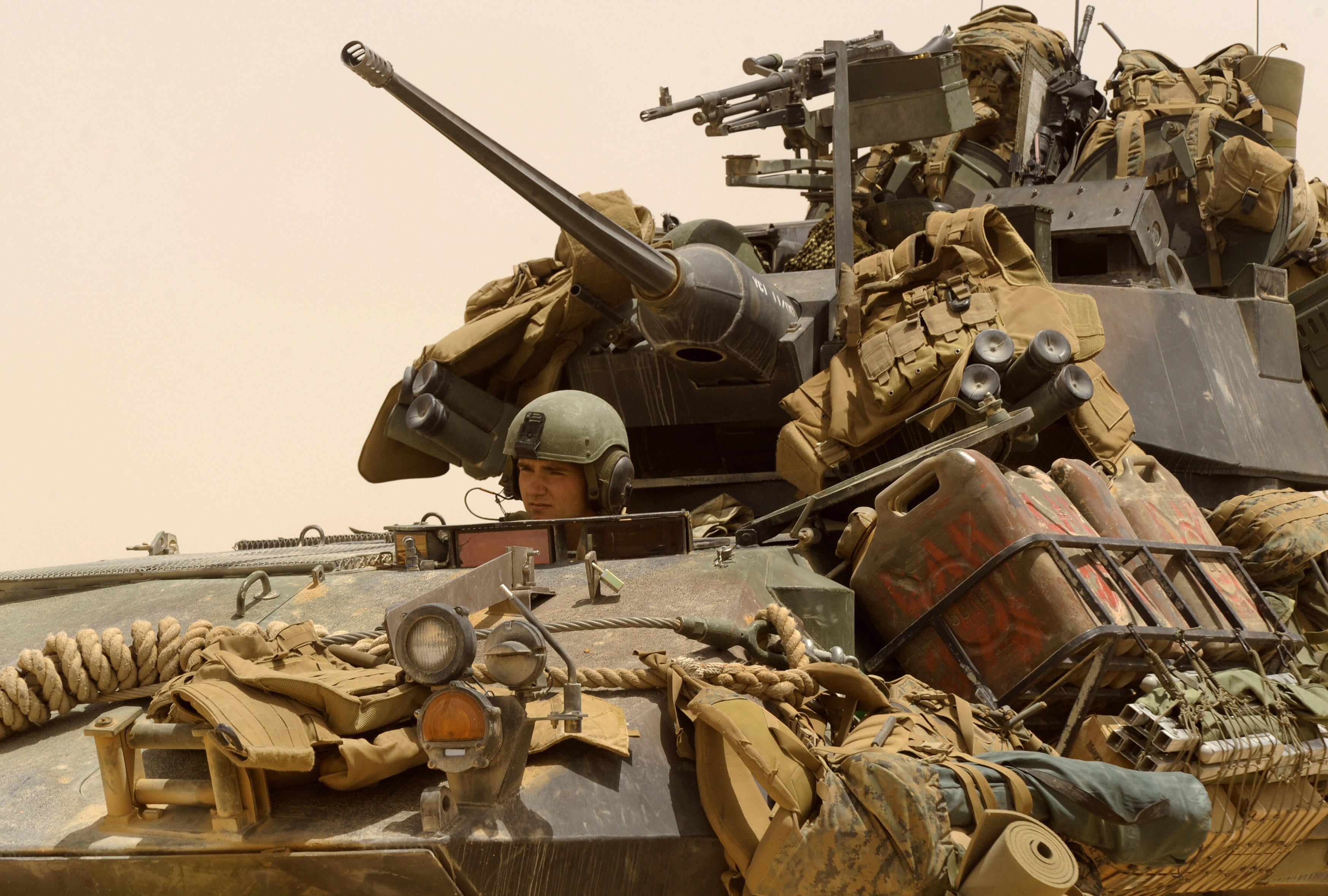 US marines in Helmand province, 2008