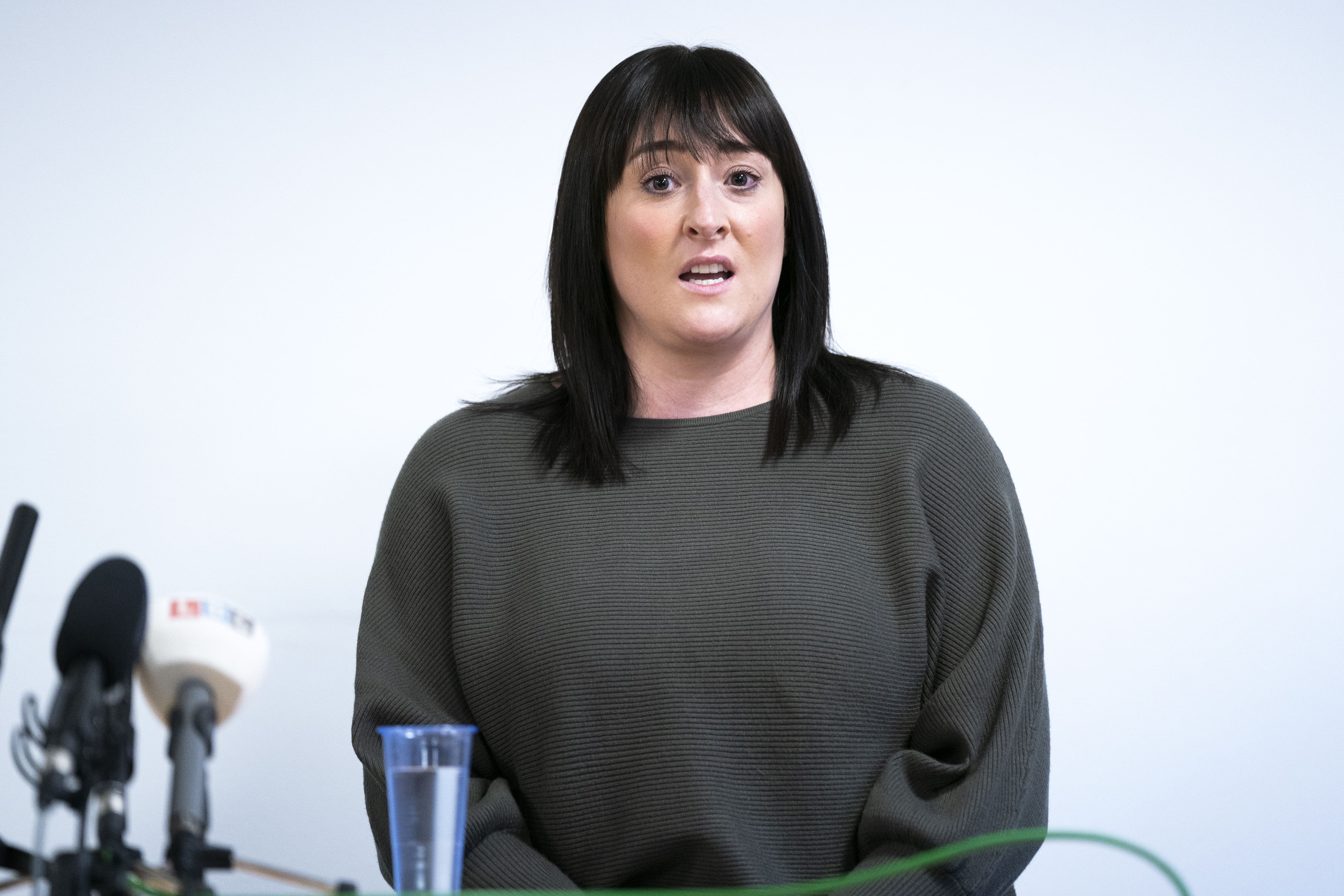 Kimberly Darroch’s daughter Milly Main died after contracting an infection at the hospital (Jane Barlow/PA)