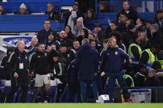 Chelsea slapped with £150,000 fine after throwing bottle at Aston Villa’s technical area