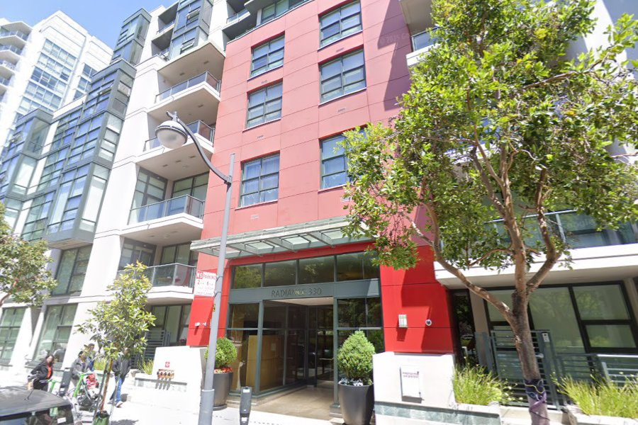 Moody rented the 7th-floor Mission Bay condo from 2021 to 2025 for $6,495 per month, according to the lawsuit