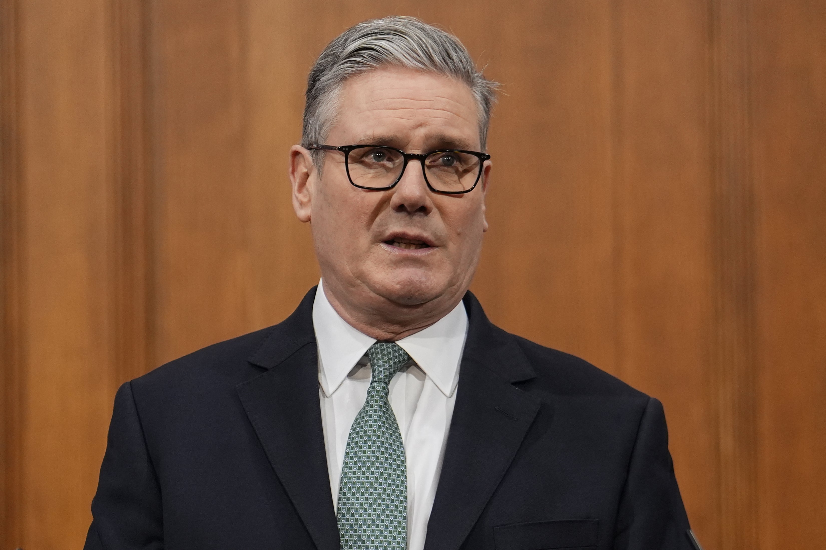 Sir Keir Starmer has demanded an apology from Trump over his false claims