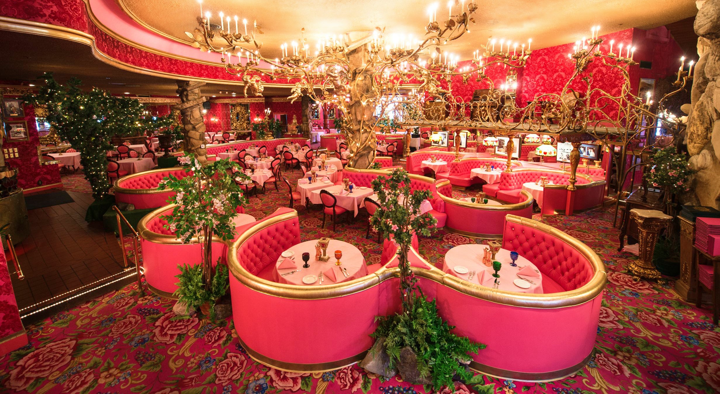 Make your next vacation pop with a visit to the Madonna Inn in California