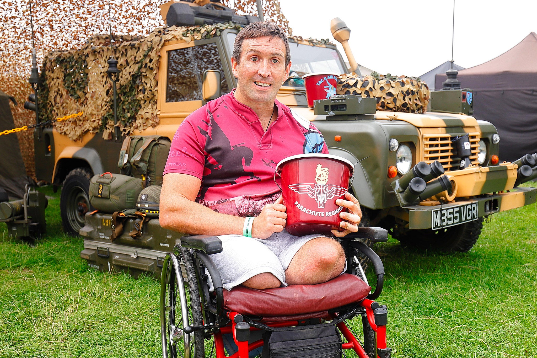 Ben Parkinson survived a landmine in Musa Qala, Afghanistan, which left him with severe injuries