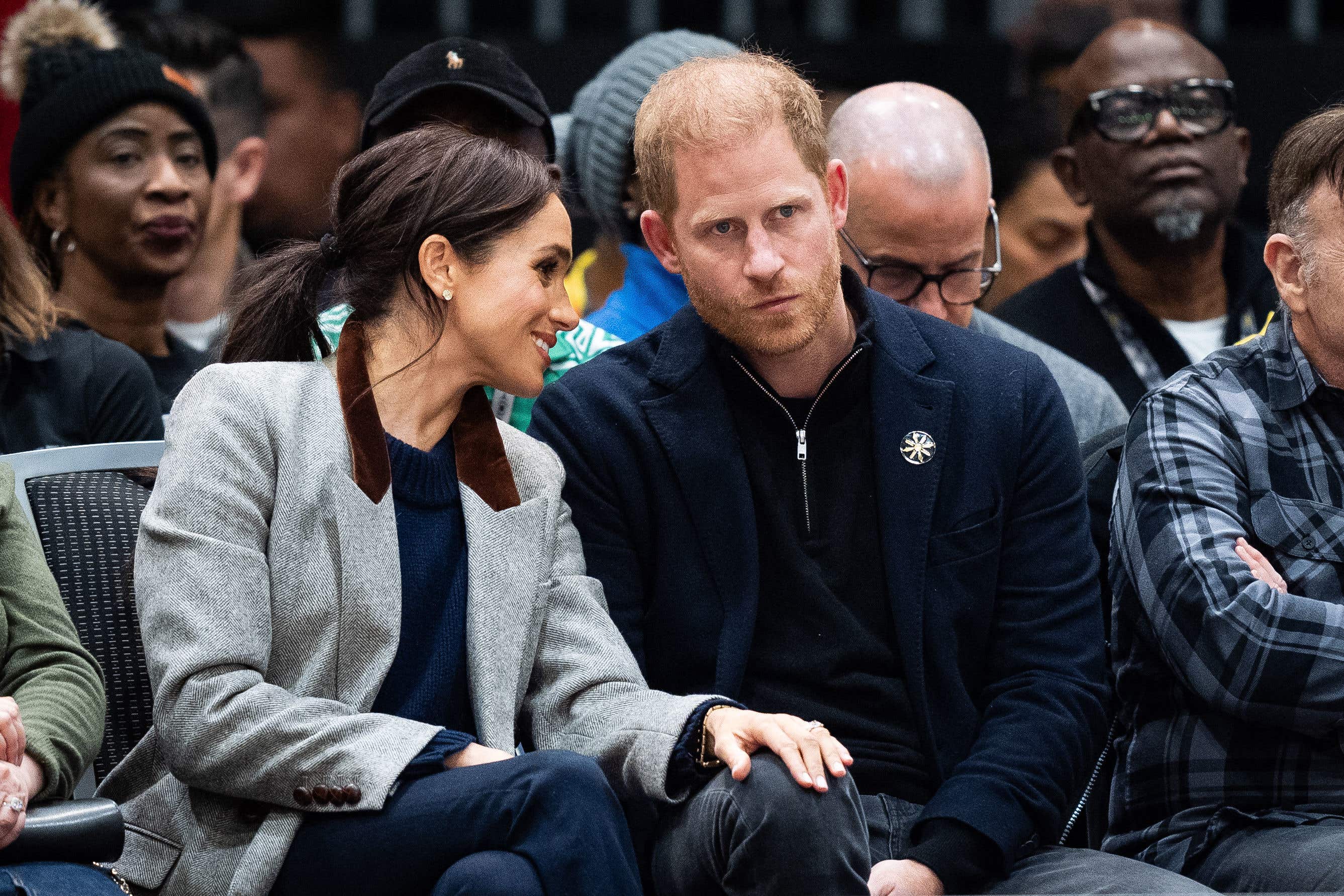 The Duchess and Duke of Sussex during the 2025 Invictus Games (Aaron Chown/PA)