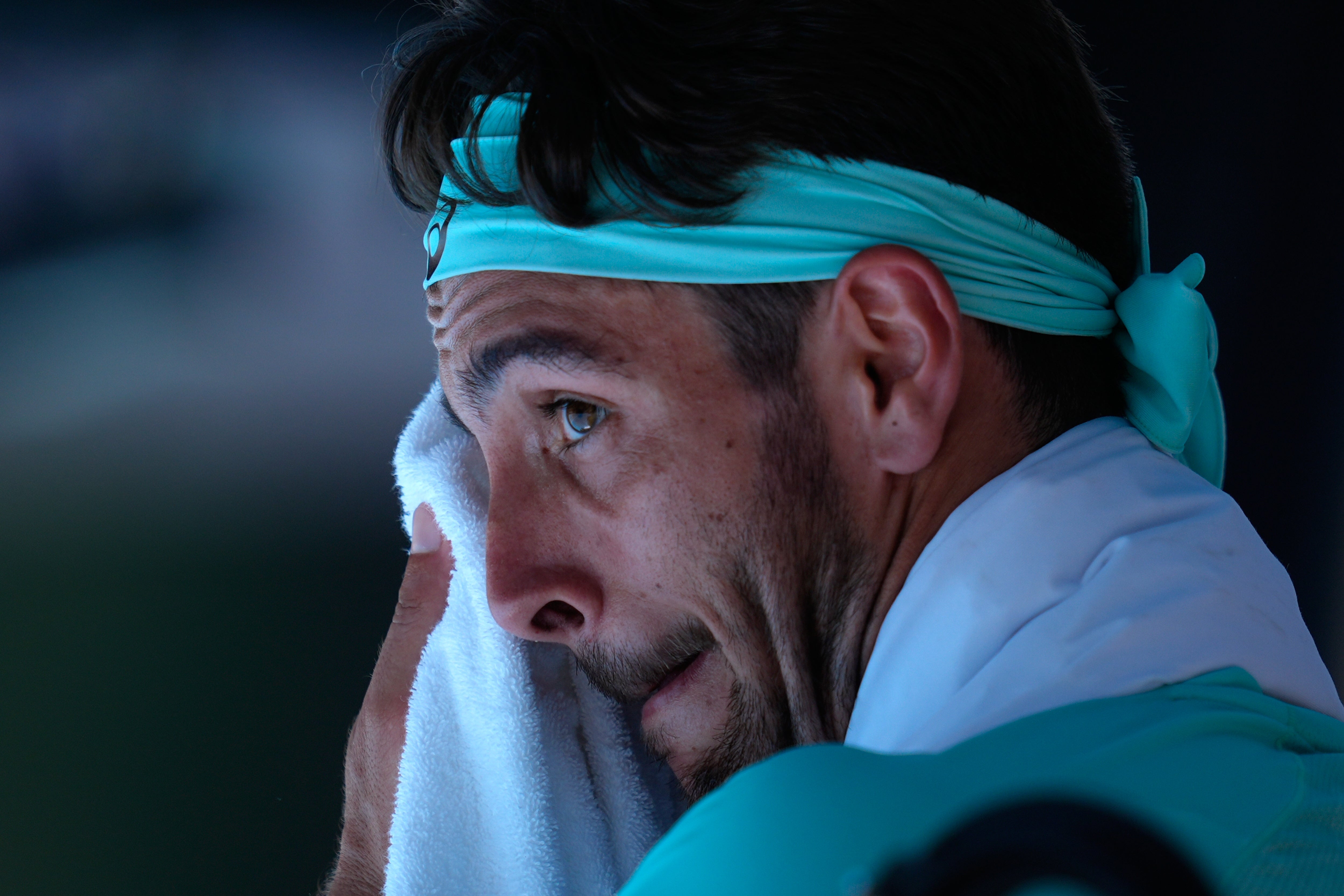 Lorenzo Musetti battled through to the last 16