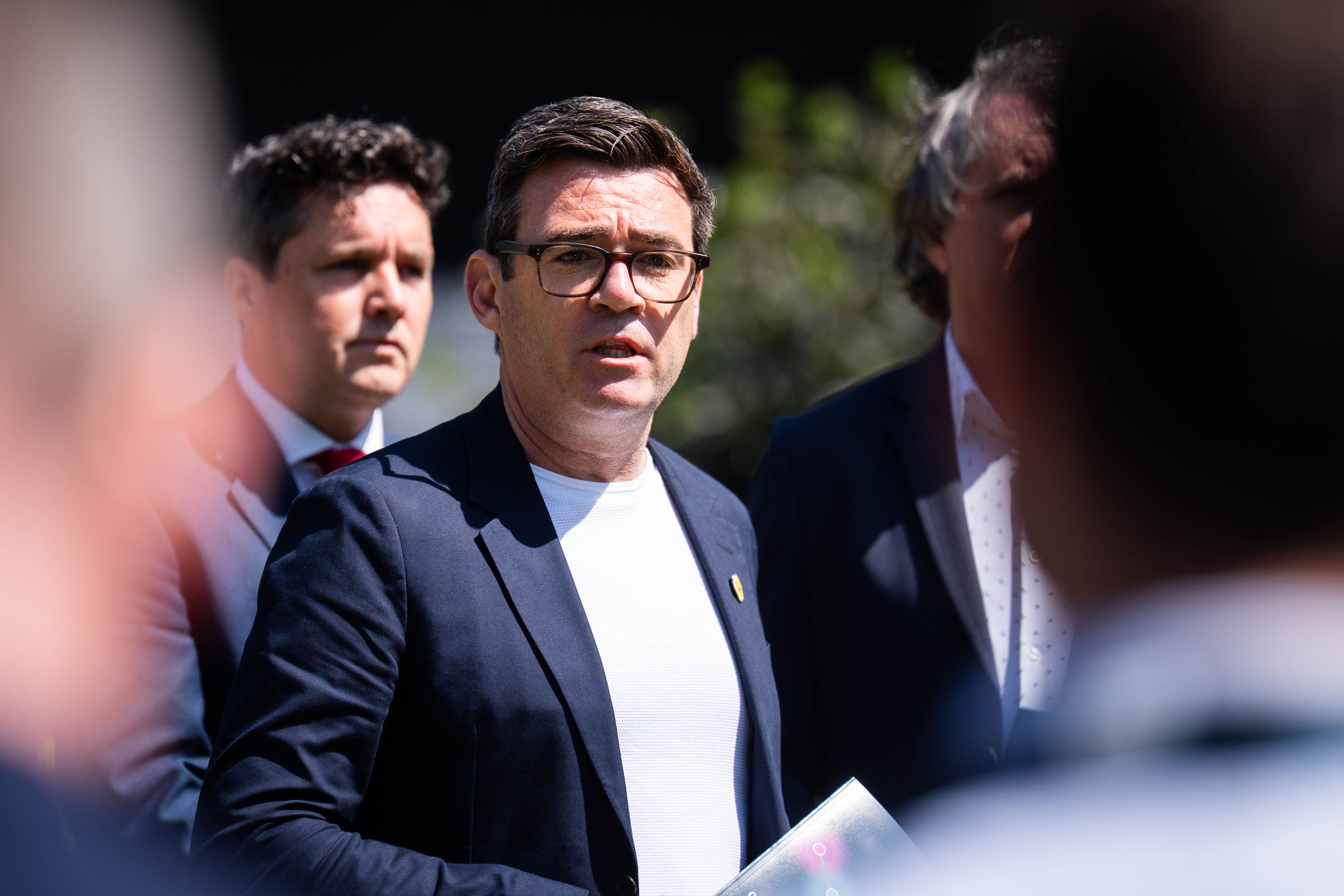 Andy Burnham must decide whether he wants to stand in the upcoming Gorton and Denton by-election by 5pm on Saturday (James Manning/PA)
