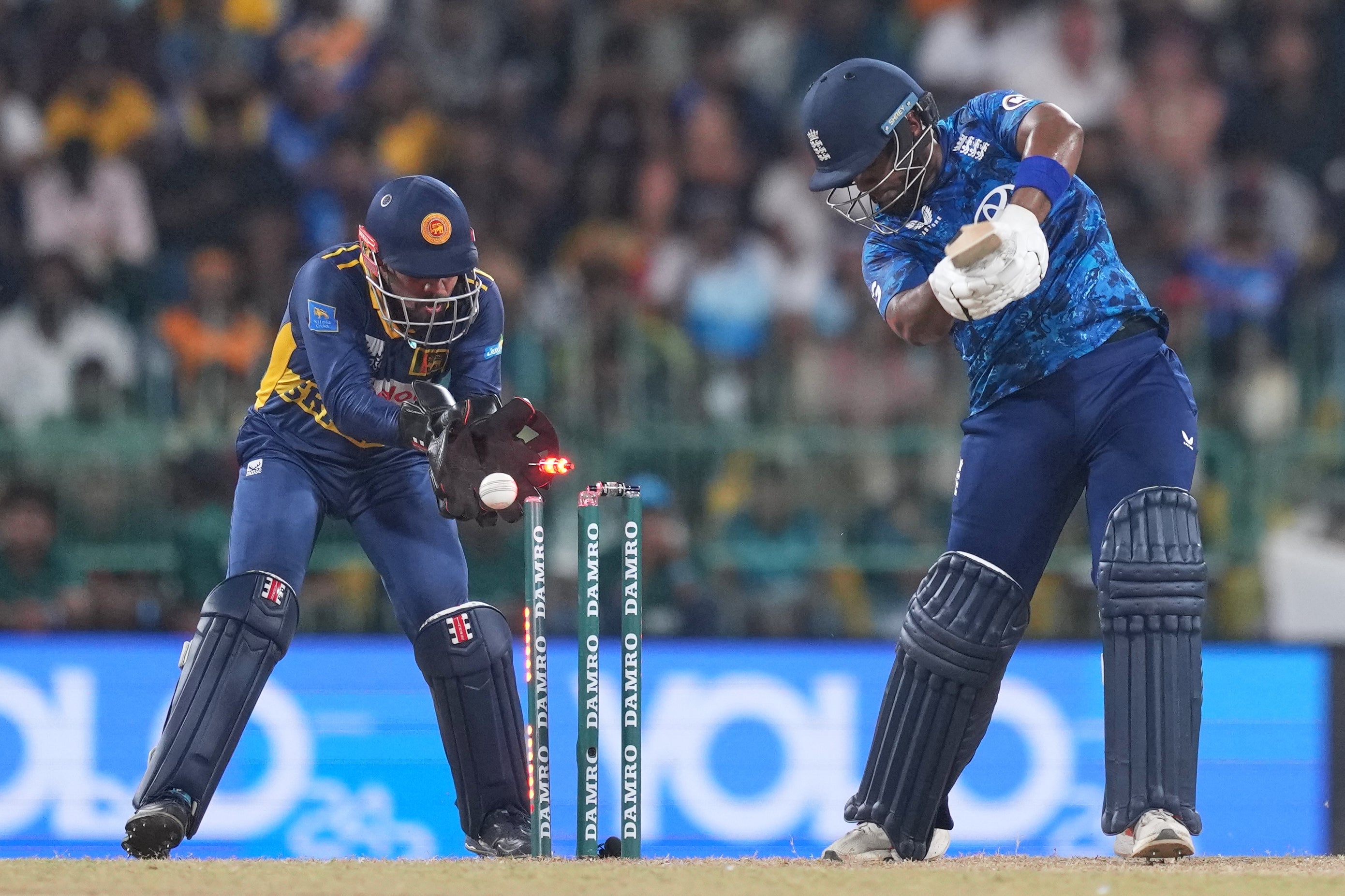 Rehan Ahmed was a surprise choice to open the batting and the gambit failed