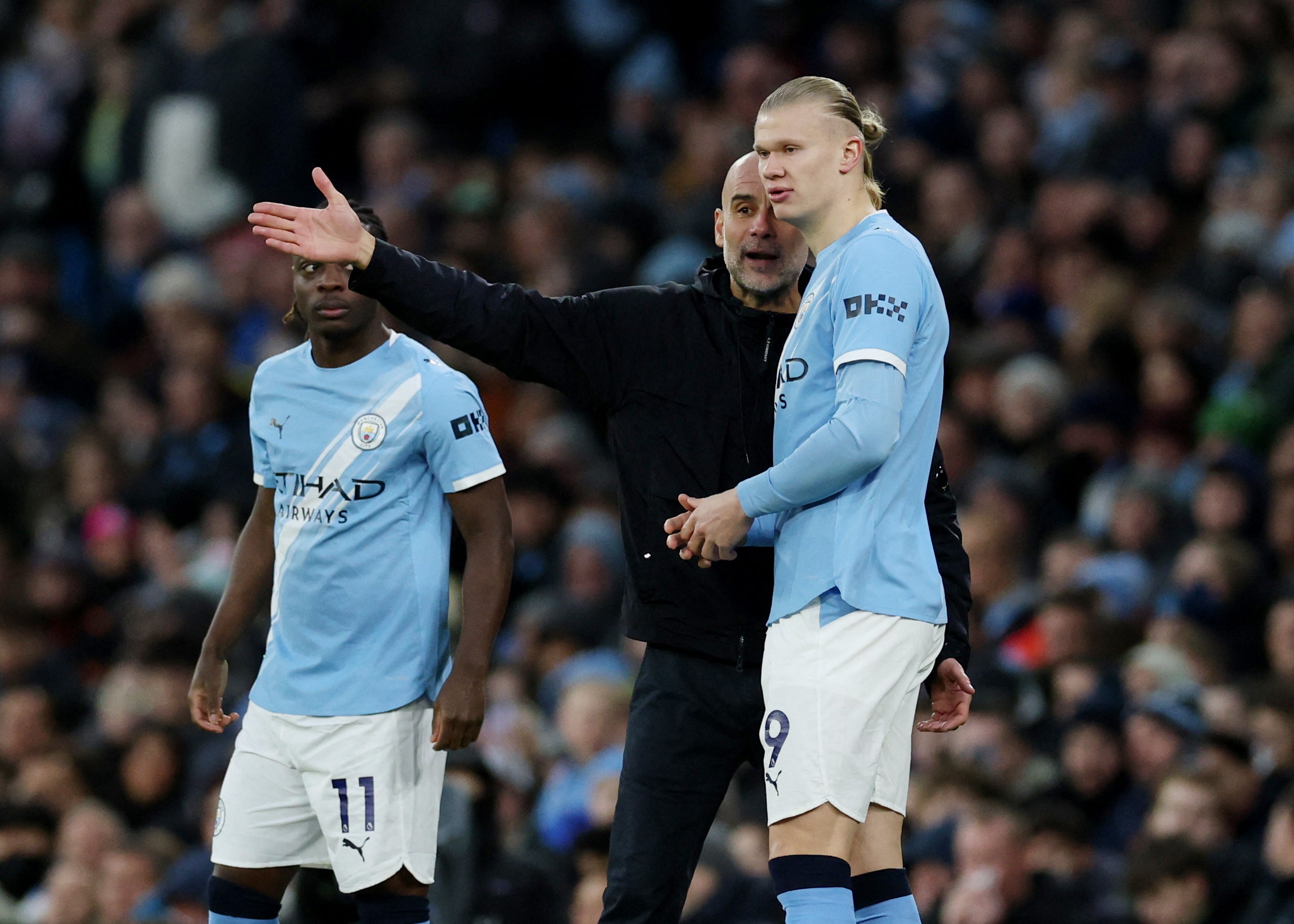 Man City finally find a solution for their Erling Haaland problem to end horror week
