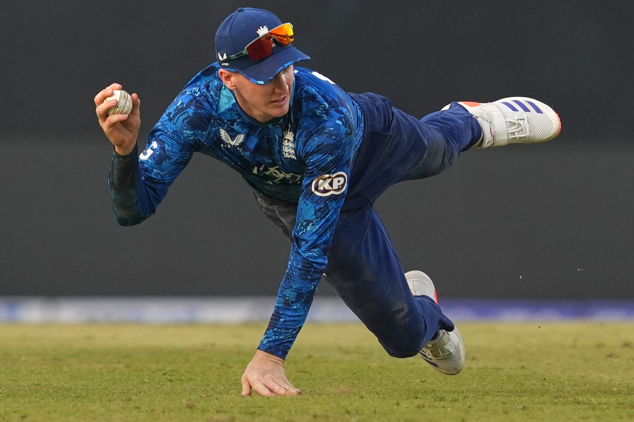 Joe Root has backed Harry Brook to be a great leader for England (Eranga Jayawardena/AP)