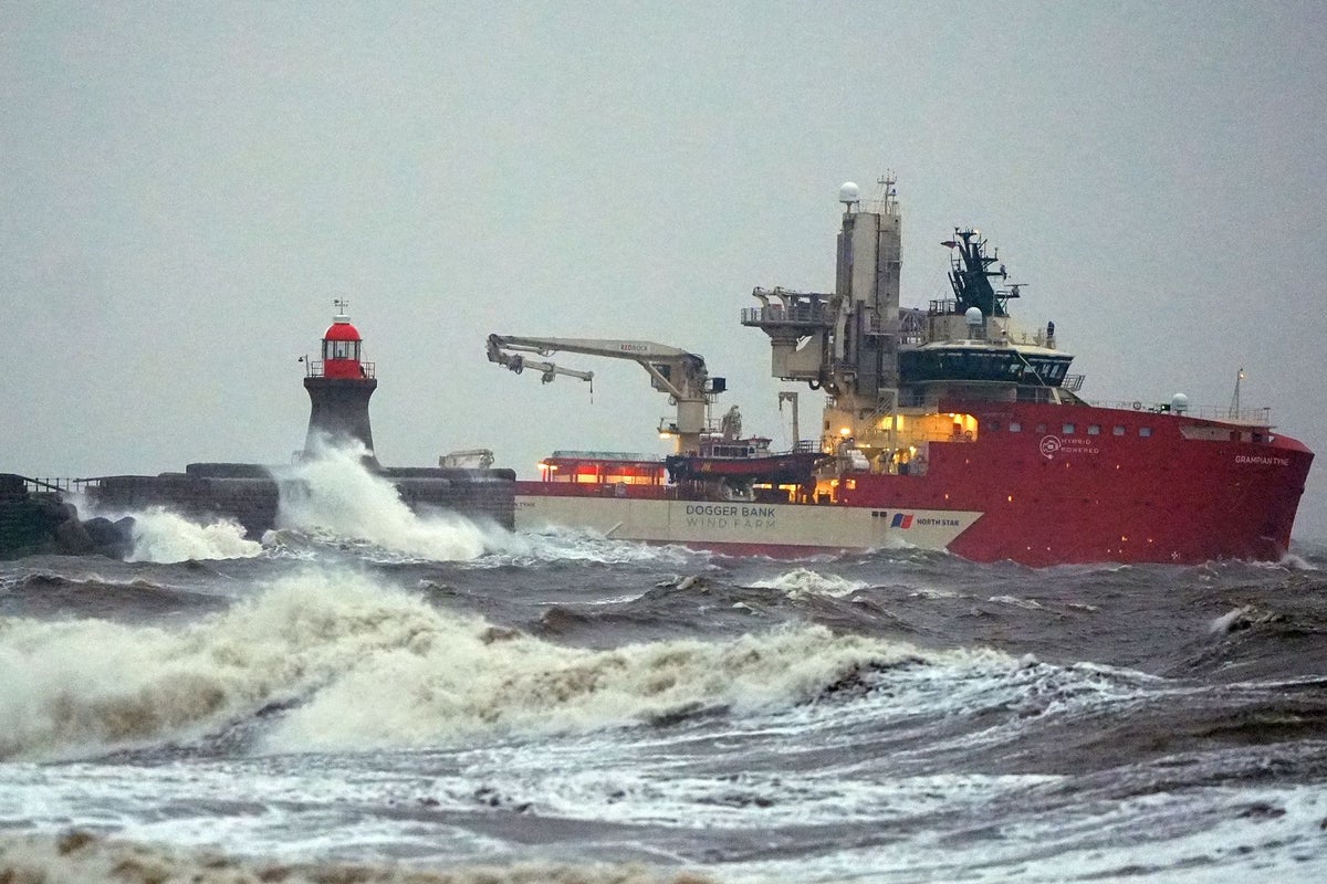 Storms Goretti, Ingrid and Chandra see UK break records for wind power in January