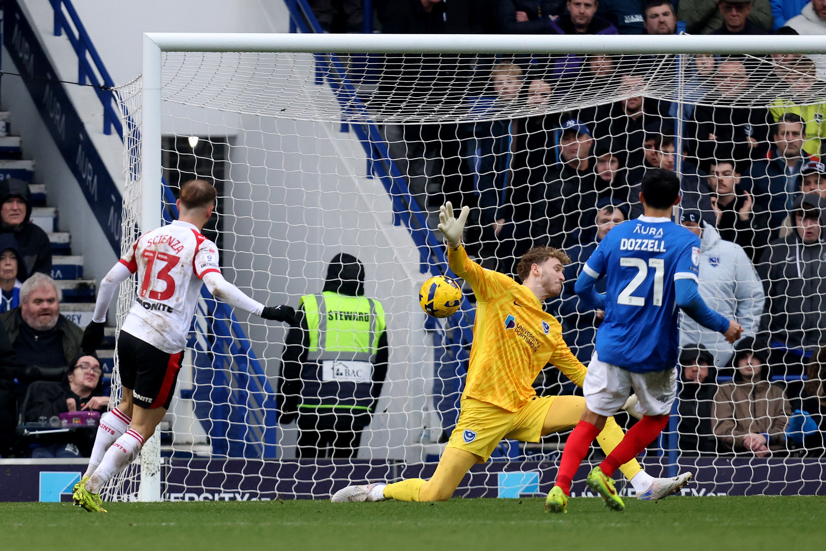 Leo Scienza put Southampton ahead