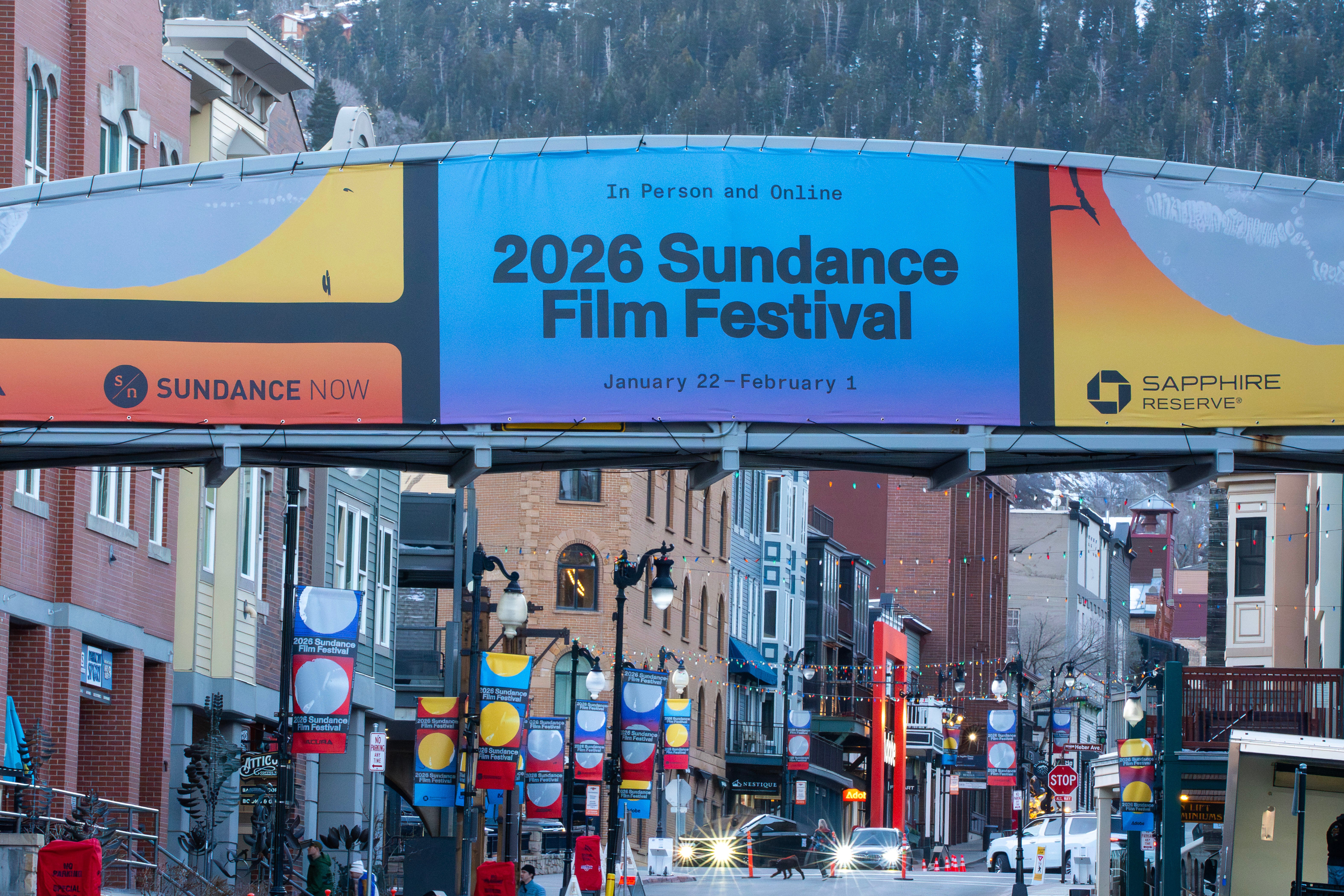 Main Street is seen at the start of the Sundance Film Festival