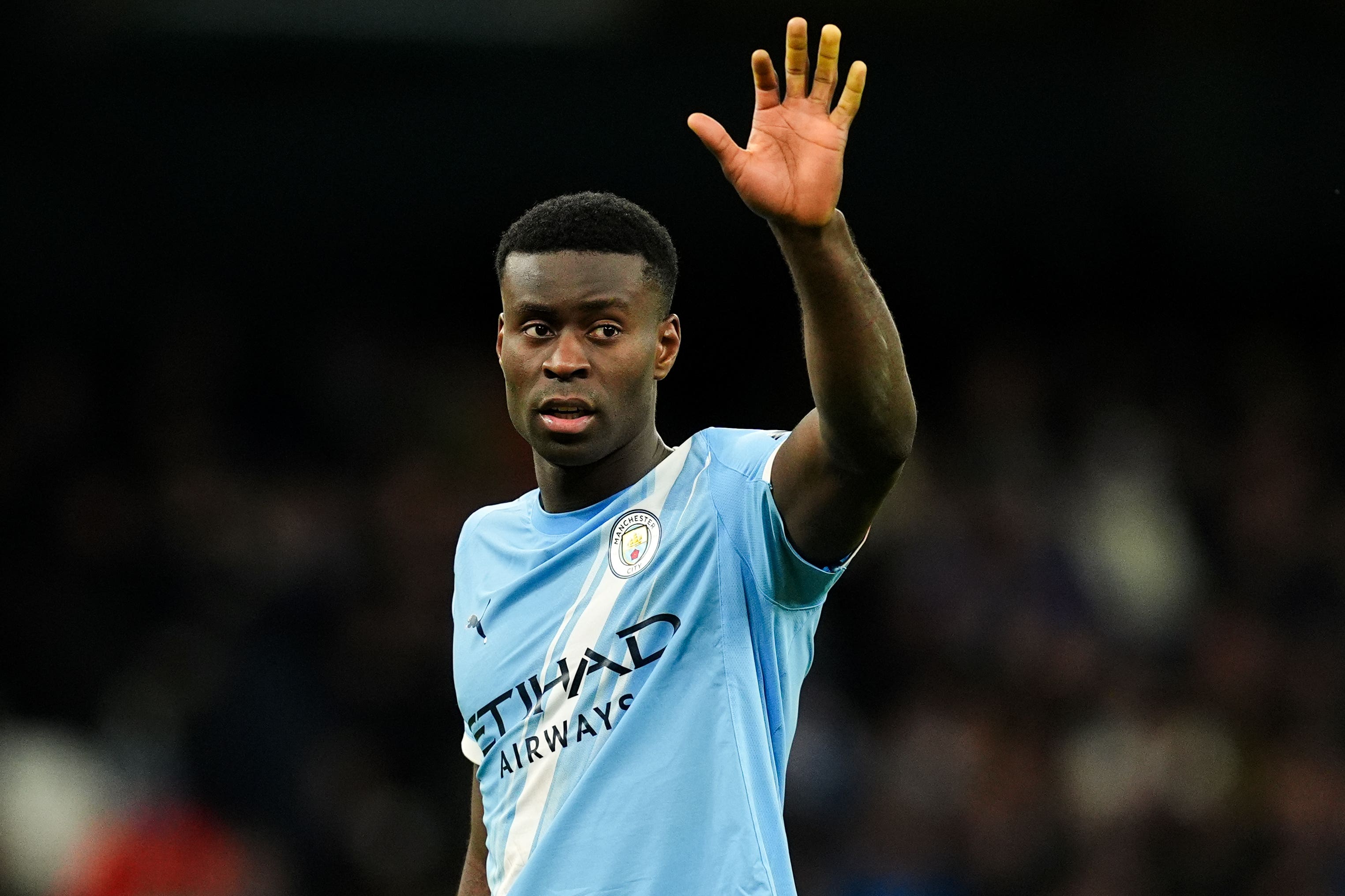 Marc Guehi joined Man City last month (Martin Rickett/PA)