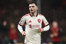 Liverpool to hold on to Andy Robertson despite Tottenham interest