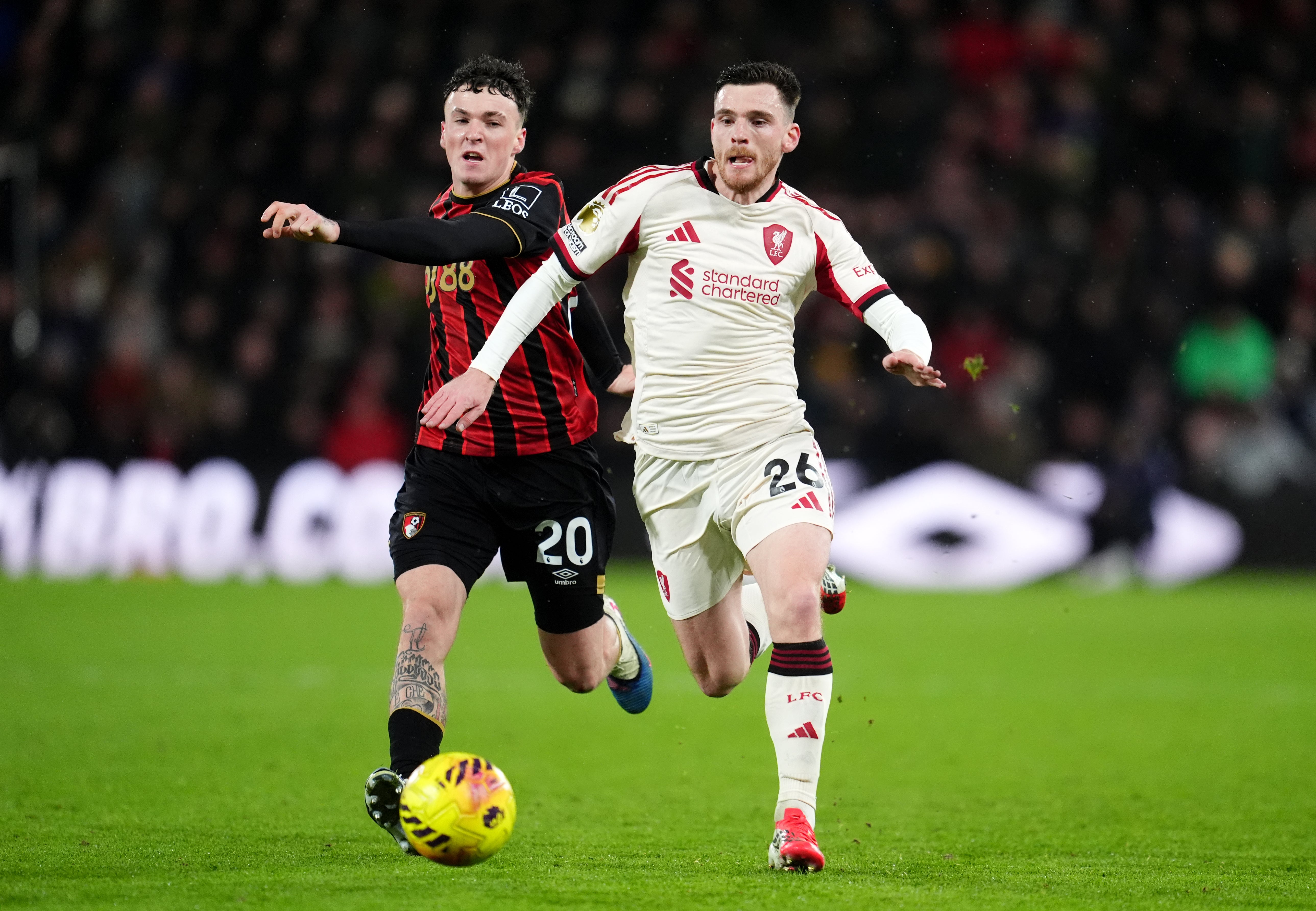 Andy Robertson is staying at Liverpool (Adam Davy/PA)
