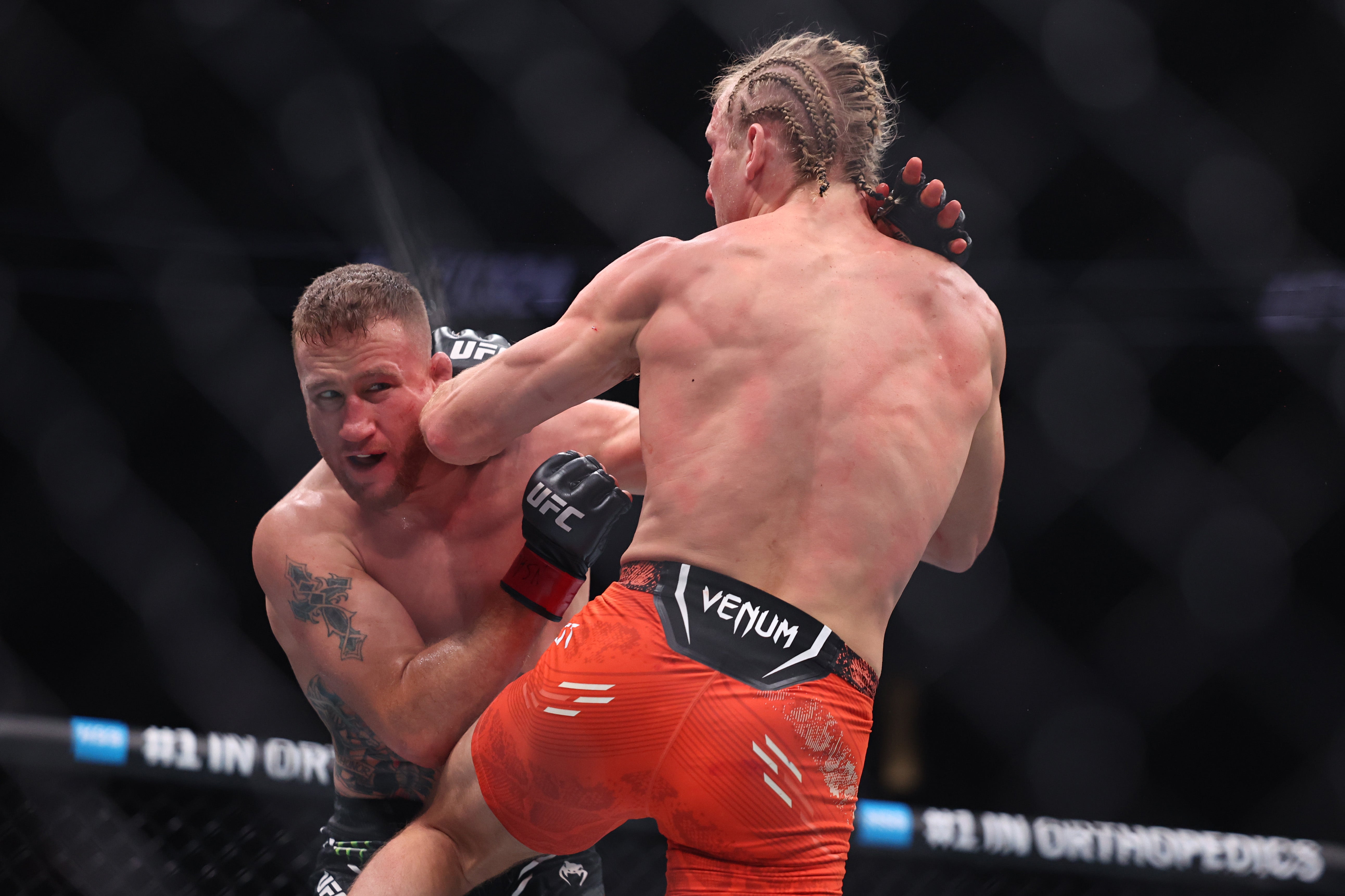 Justin Gaethje doled out plenty of punishment to Paddy Pimblett