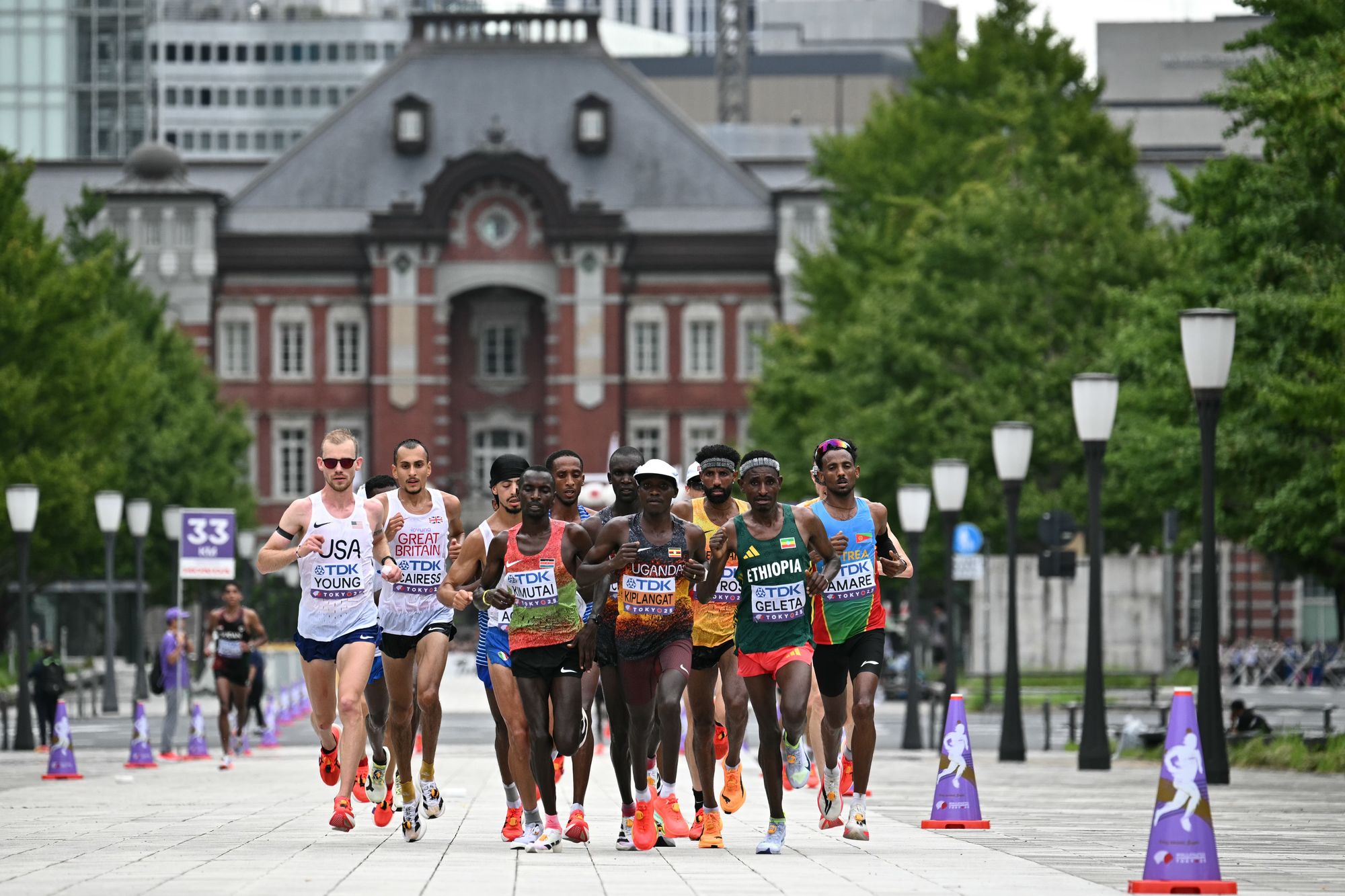 Emile Cairess during the World Athletics Championships 2025 last year