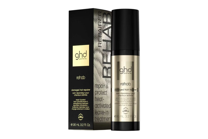 Best heat protectant Indybest review ghd rehab damaged hair repairer