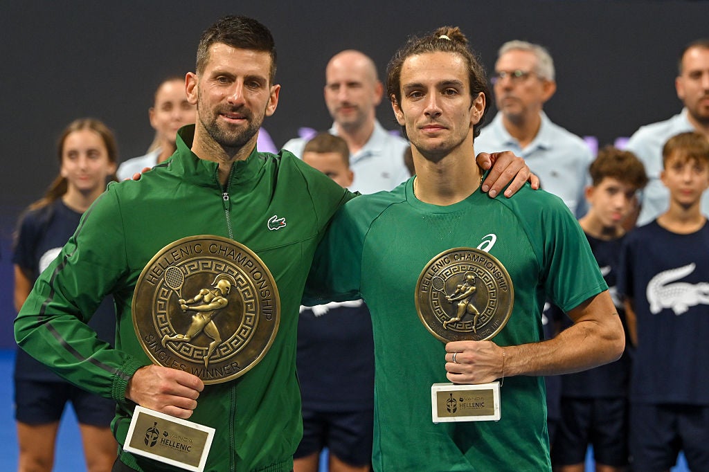 Djokovic beat Musetti in a three-set three-hour epic in Athens last season