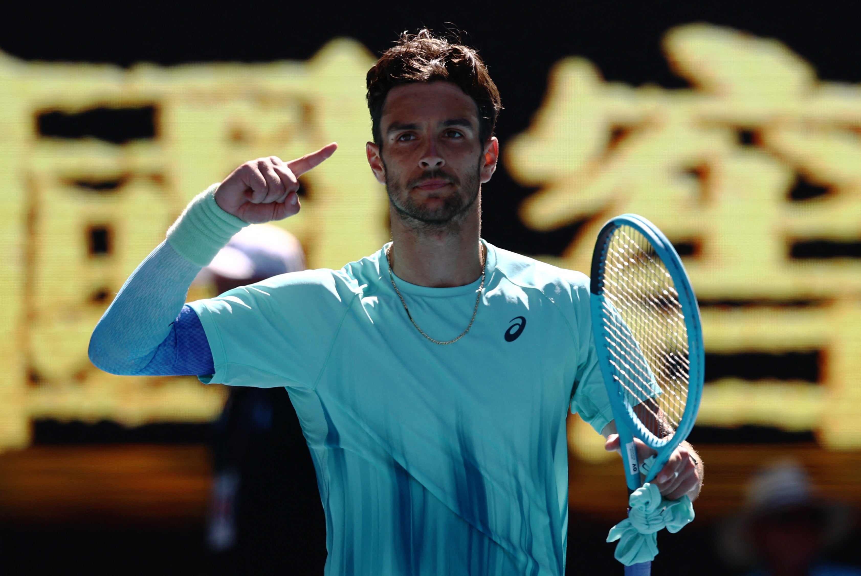 Musetti was in impressive form as he dispatched Fritz in straight sets