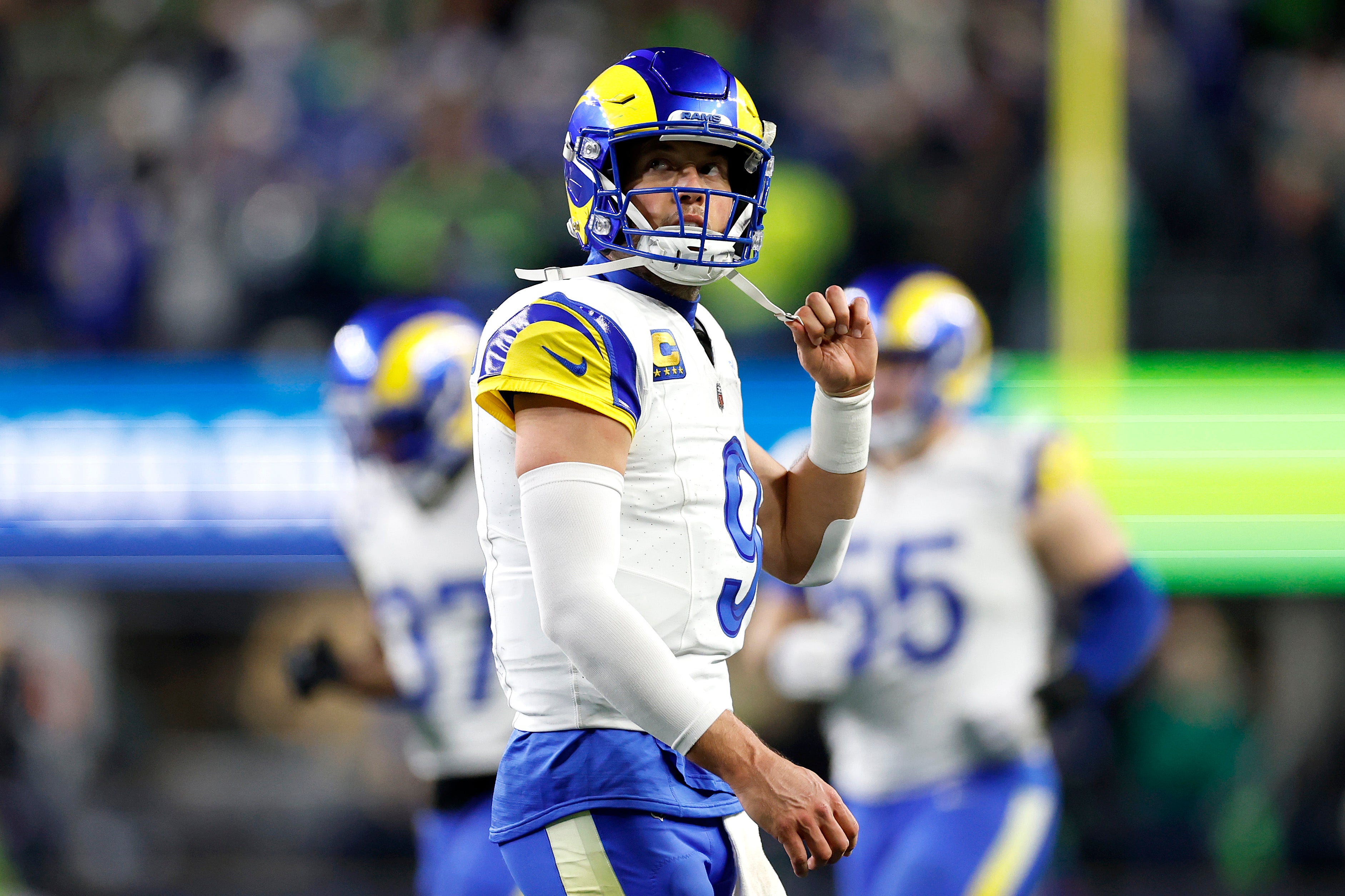 Matthew Stafford impressed for the Rams but could not quite do enough