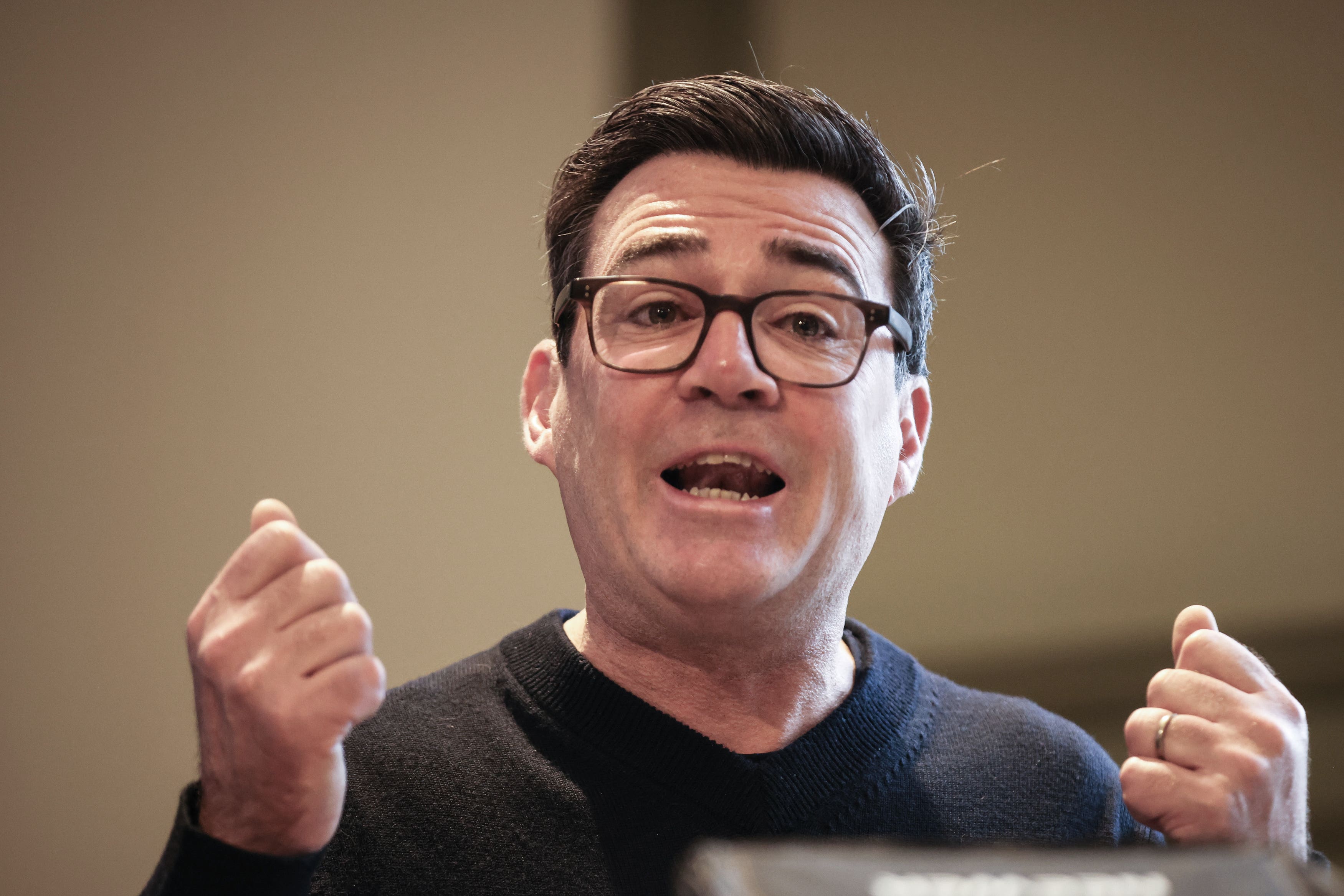 Mayor of Greater Manchester Andy Burnham has denied claims he knew he’d be rejected from applying to the Gorton and Denton by-election