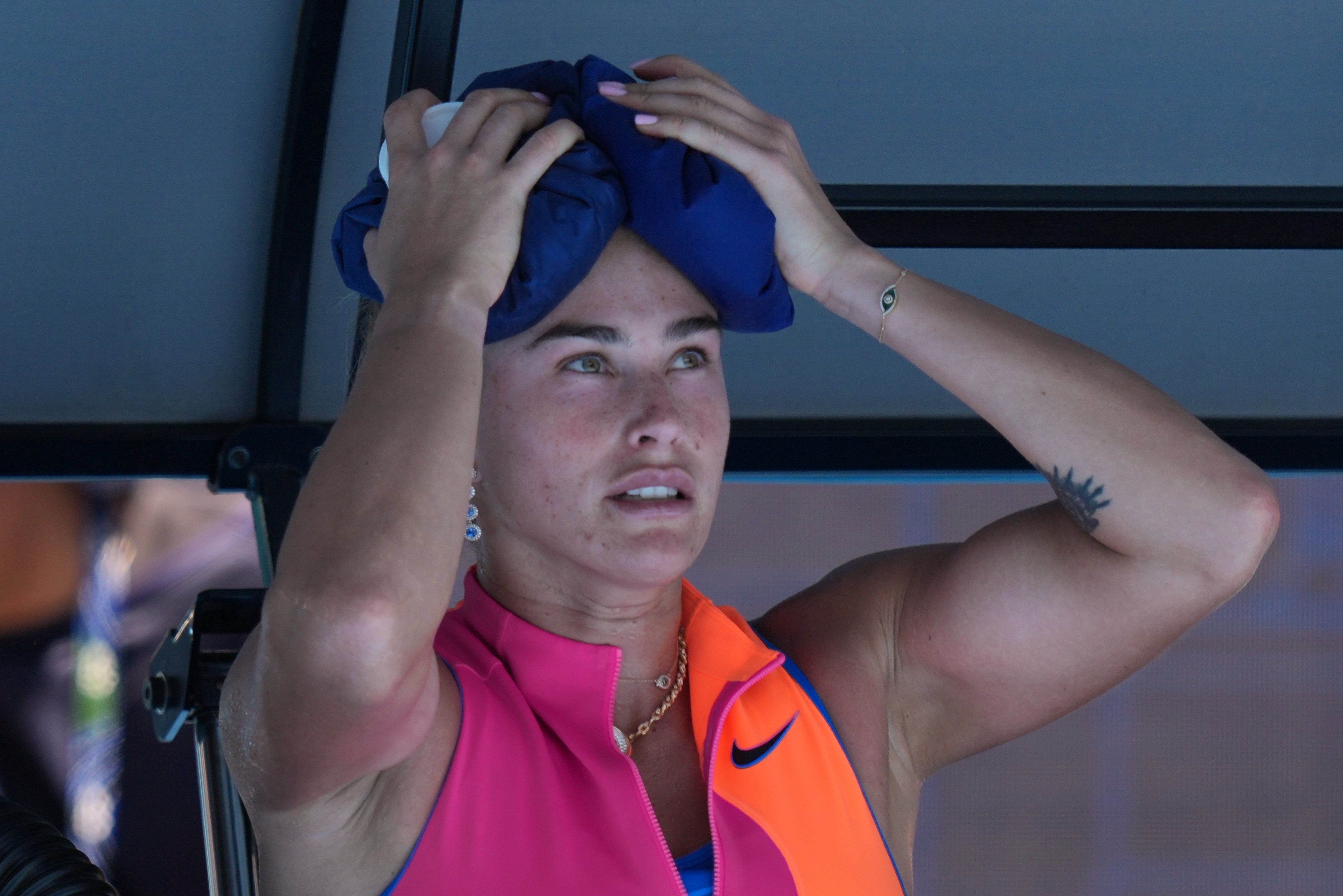 Aryna Sabalenka does not understand why Whoop fitness trackers have been banned
