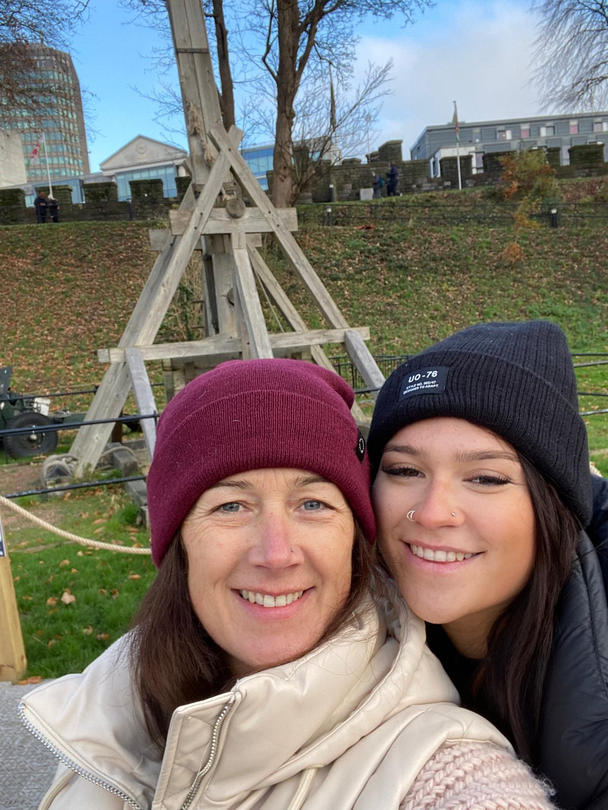 Jill (left) has described her daughter’s condition as ‘heart-breaking’