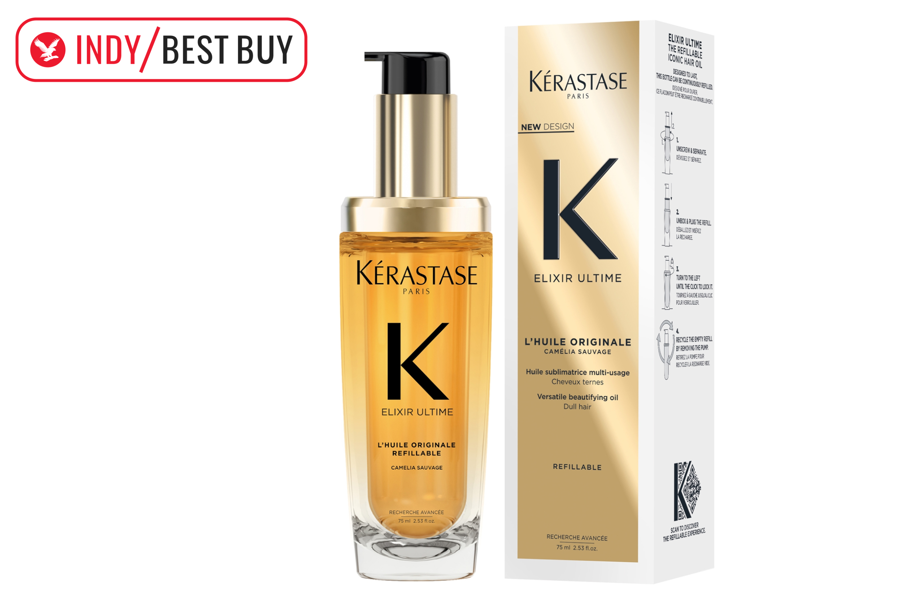 best hair oil kerastase elixir ultime indybest