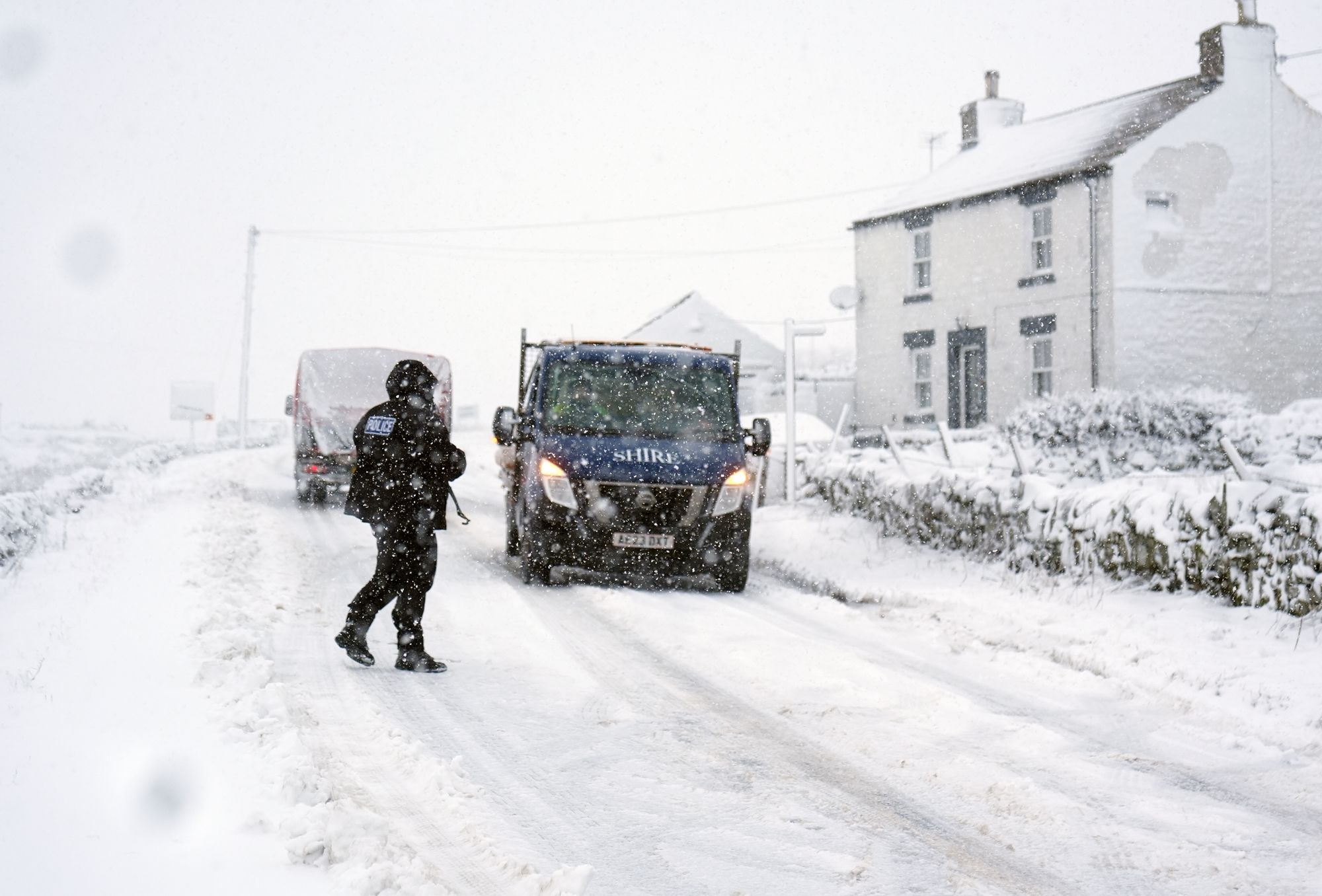 Two yellow weather warnings have been issued for snow in Scotland