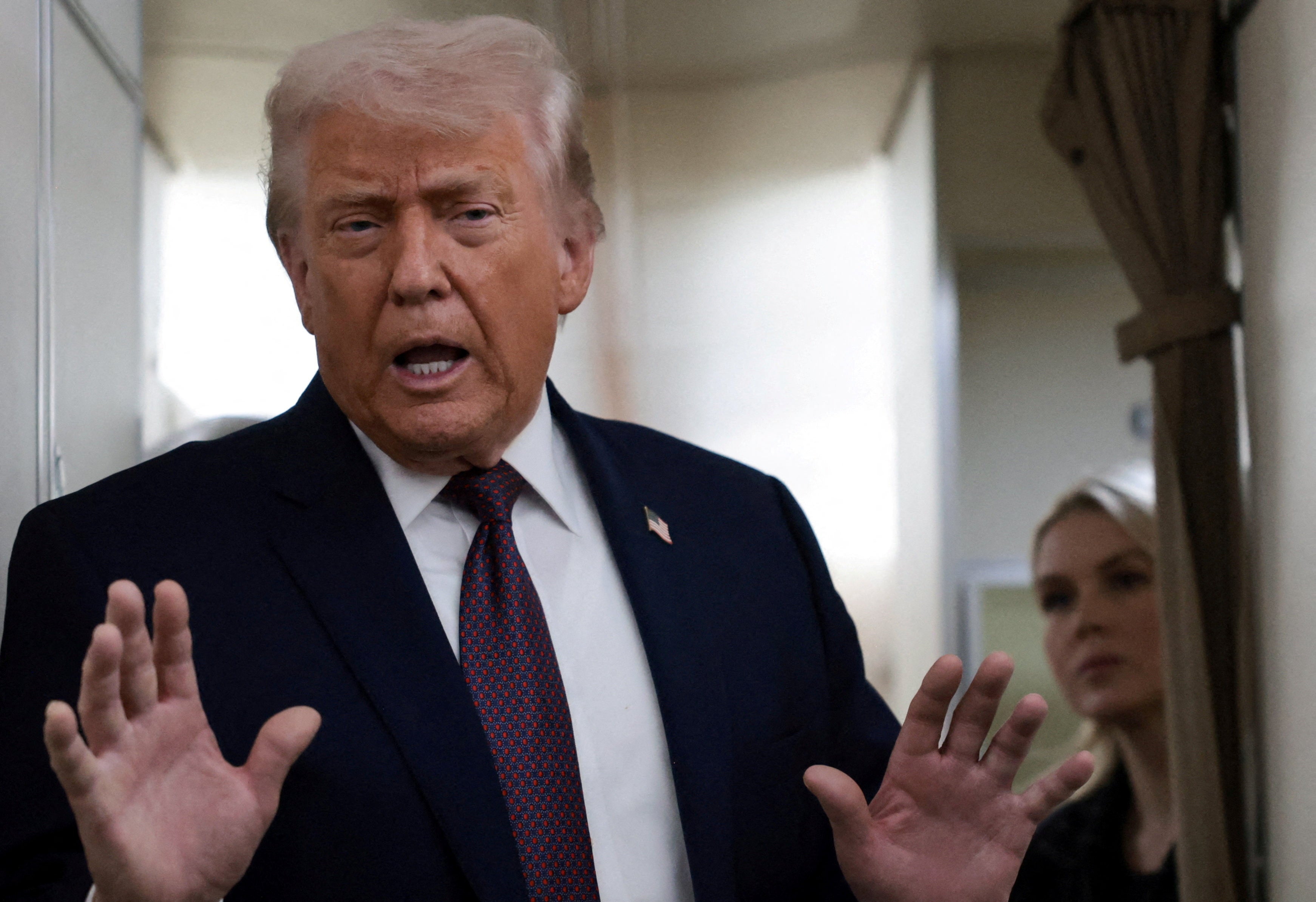 President Donald Trump touted his 'perfect' health during a recent interview. However, he couldn’t pinpoint the word ‘Alzheimer’s’ when speaking about his father’s health problems