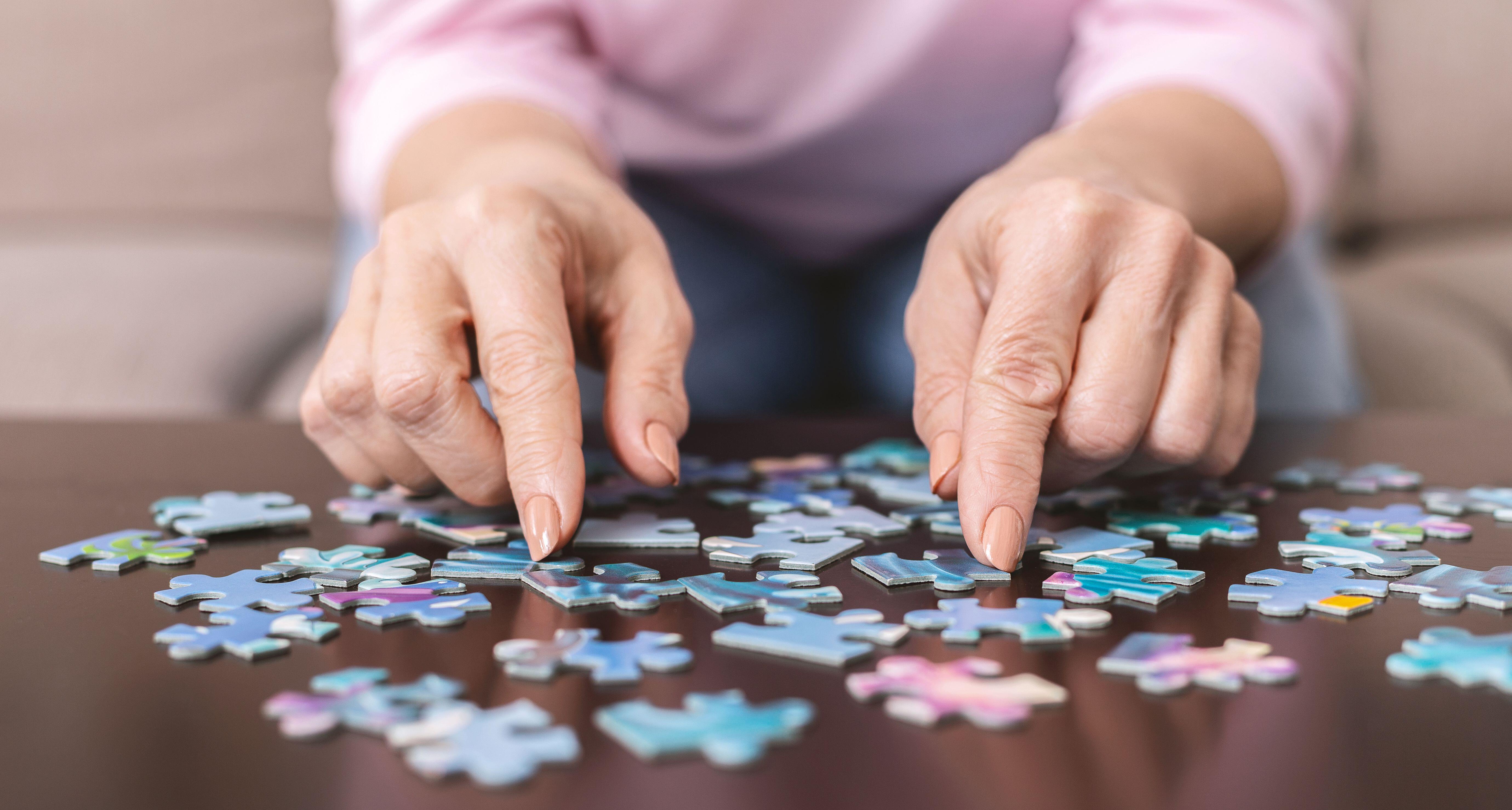 Learning new skills and doing puzzles can keep the brain active