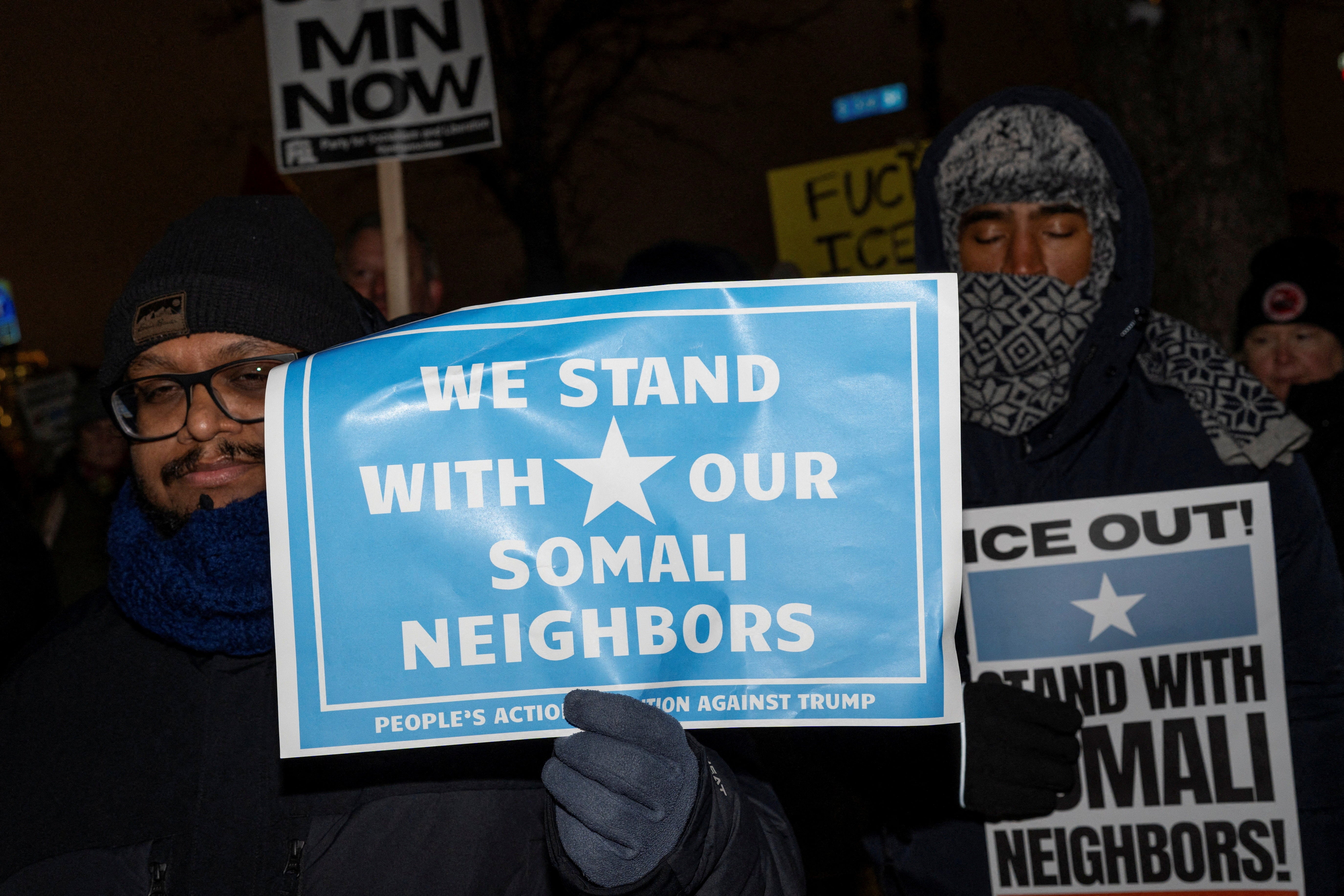 Lawyers for Minnesota’s refugees accuse the Trump administration of launching a politically charged attack fueled by the president’s ‘animus’ towards Somali immigrants