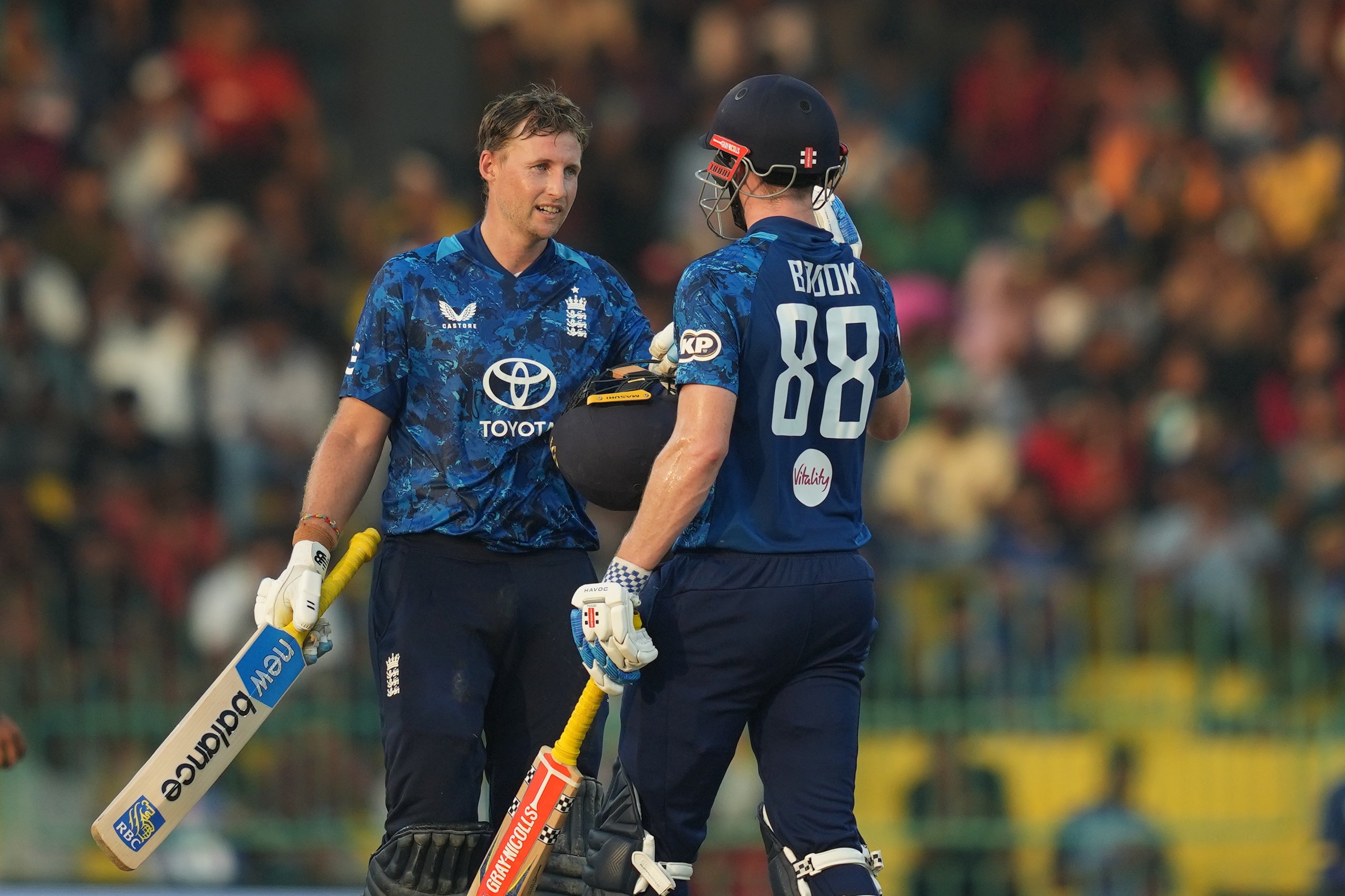 Yorkshire’s Joe Root and Harry Brook made outstanding centuries to help England to series victory