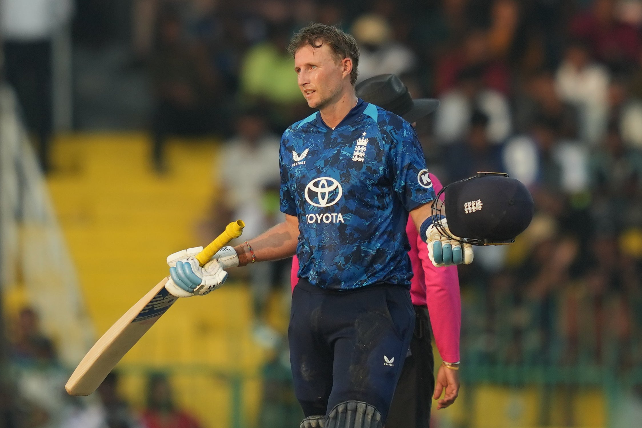 Joe Root signed off for the winter with England with a typically assured hundred