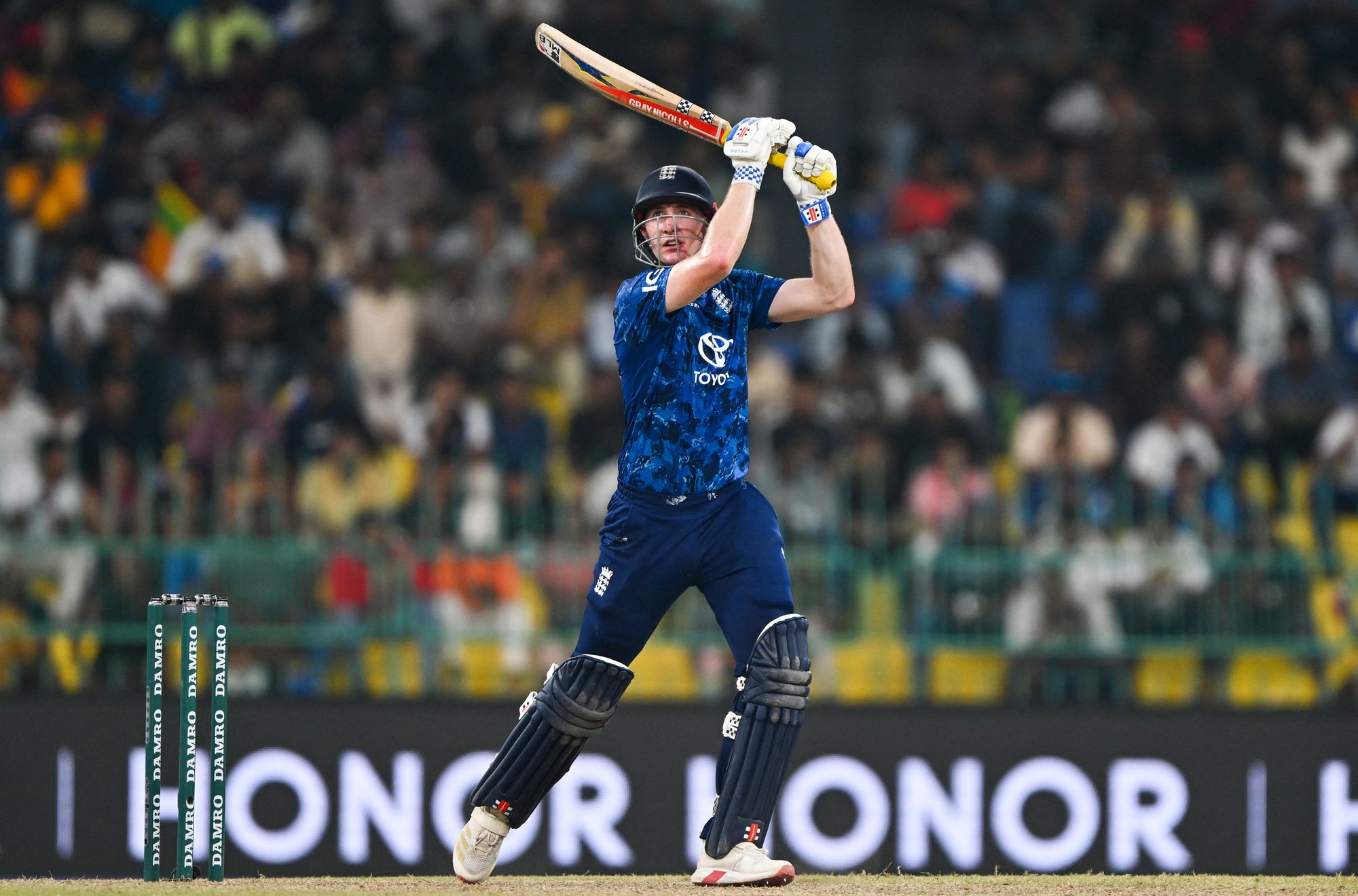 Harry Brook produced a scintillating display in Colombo