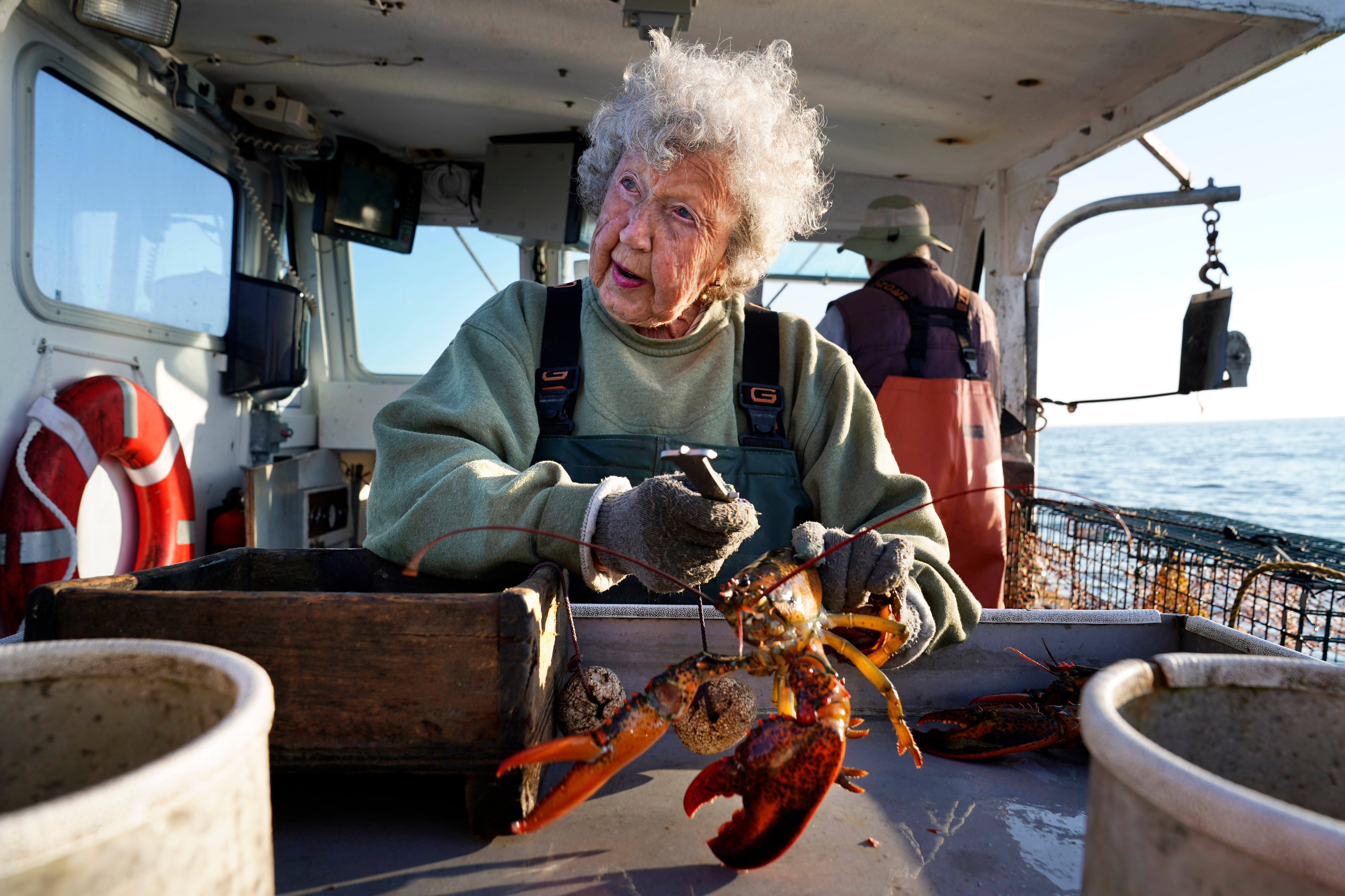 Obit Centenarian Lobsterwoman