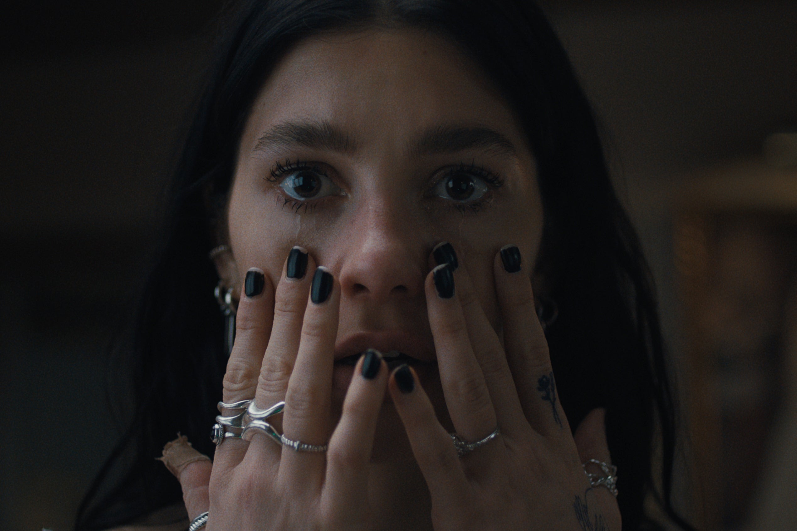 Camila Morrone stars in the Duffer Brothers-produced Netflix series 'Something Very Bad Is Going To Happen'