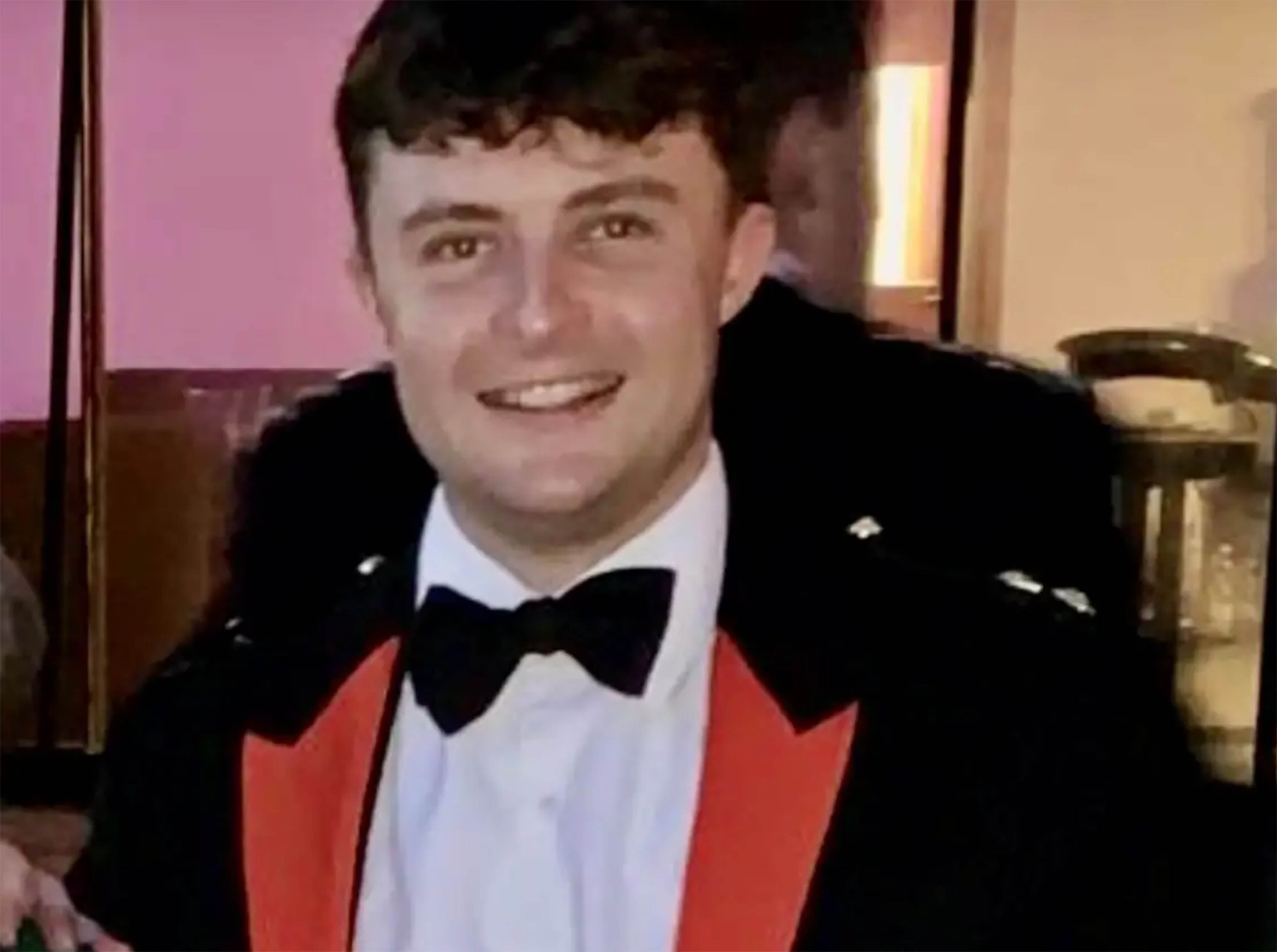 Captain Philip Gilbert Muldowney died on Sunday, aged 25