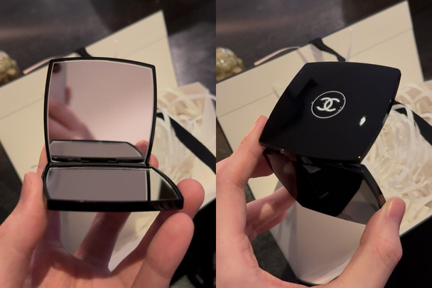 Chanel mirror testing | valentine's gift for her