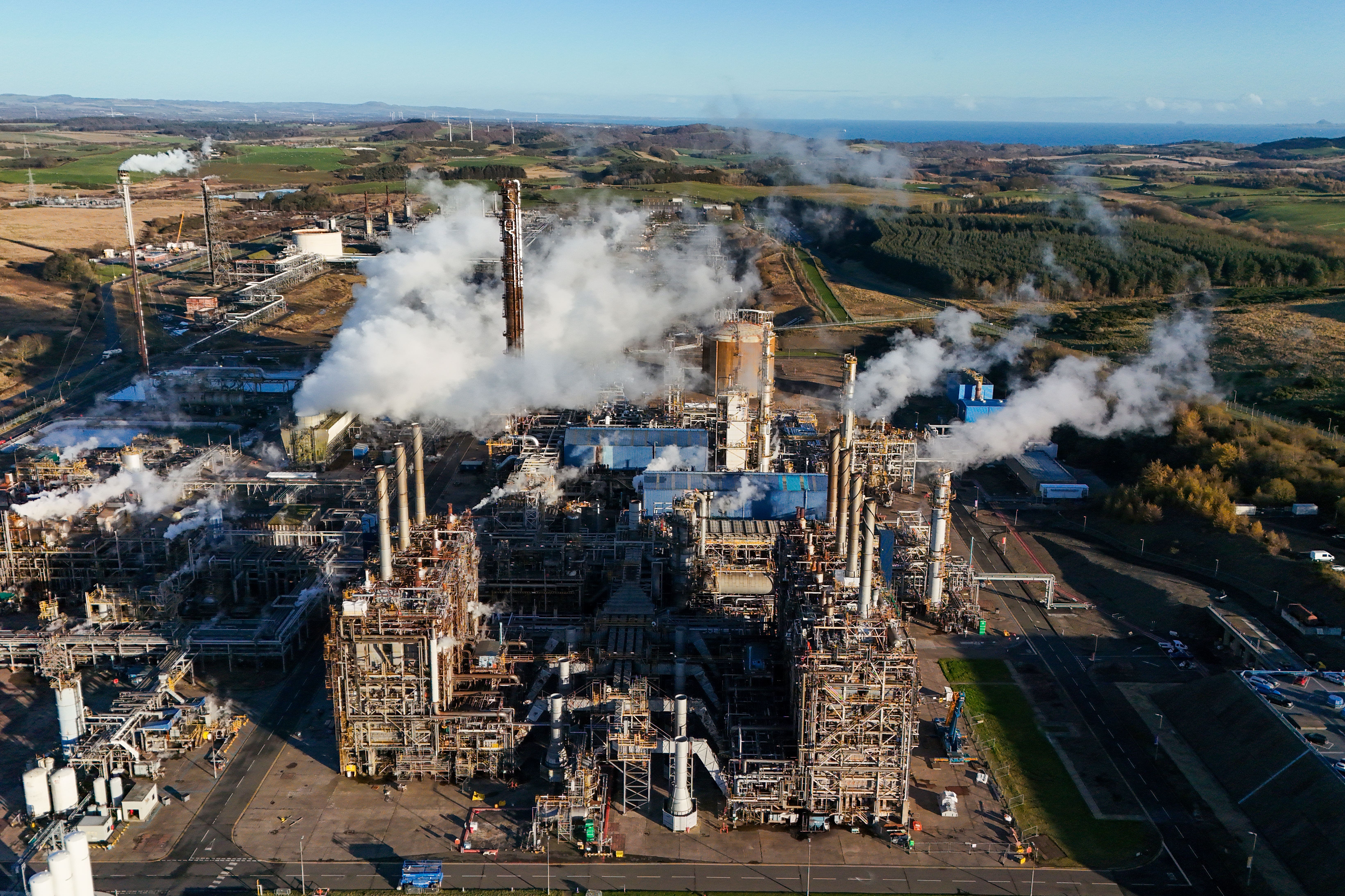 The plant is due to close next month (Jane Barlow/PA)