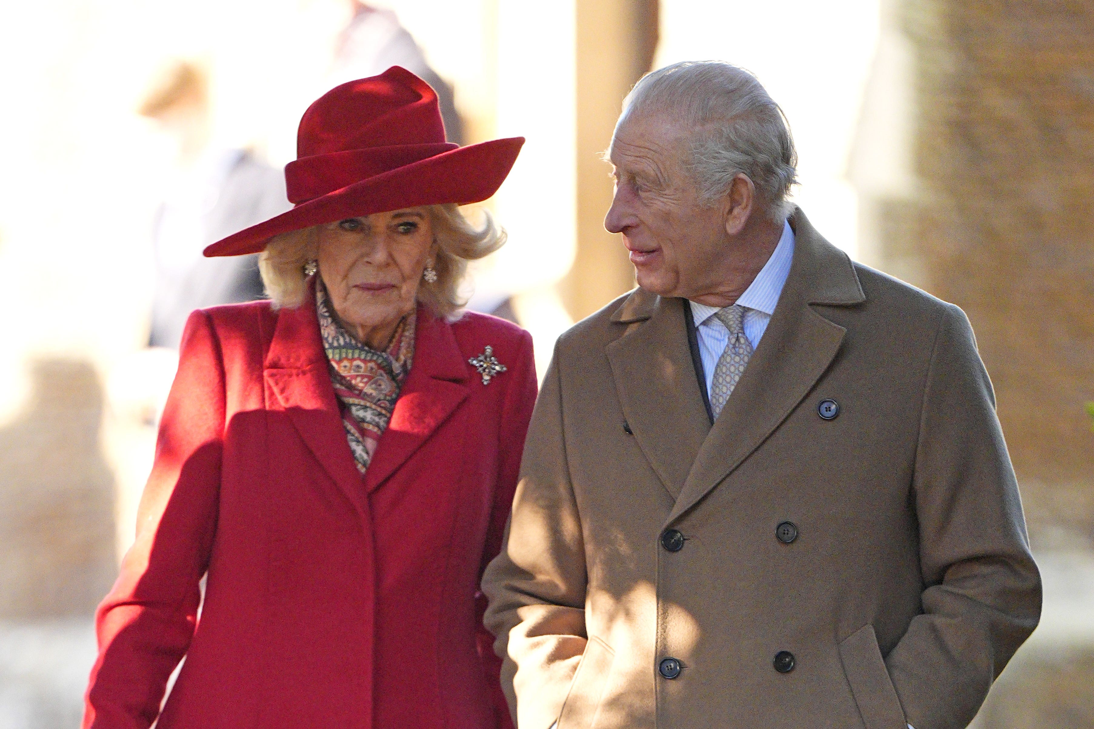 Charles and Camilla will attend the screening on Wednesday evening (Aaron Chown/PA)