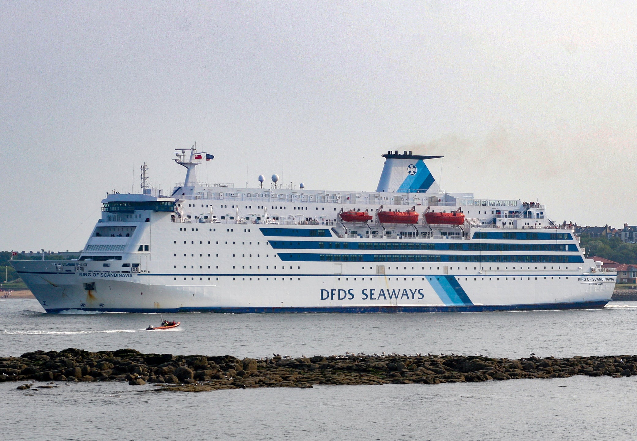 Danish company DFDS could run the Rosyth to Dunkirk crossing three times a week