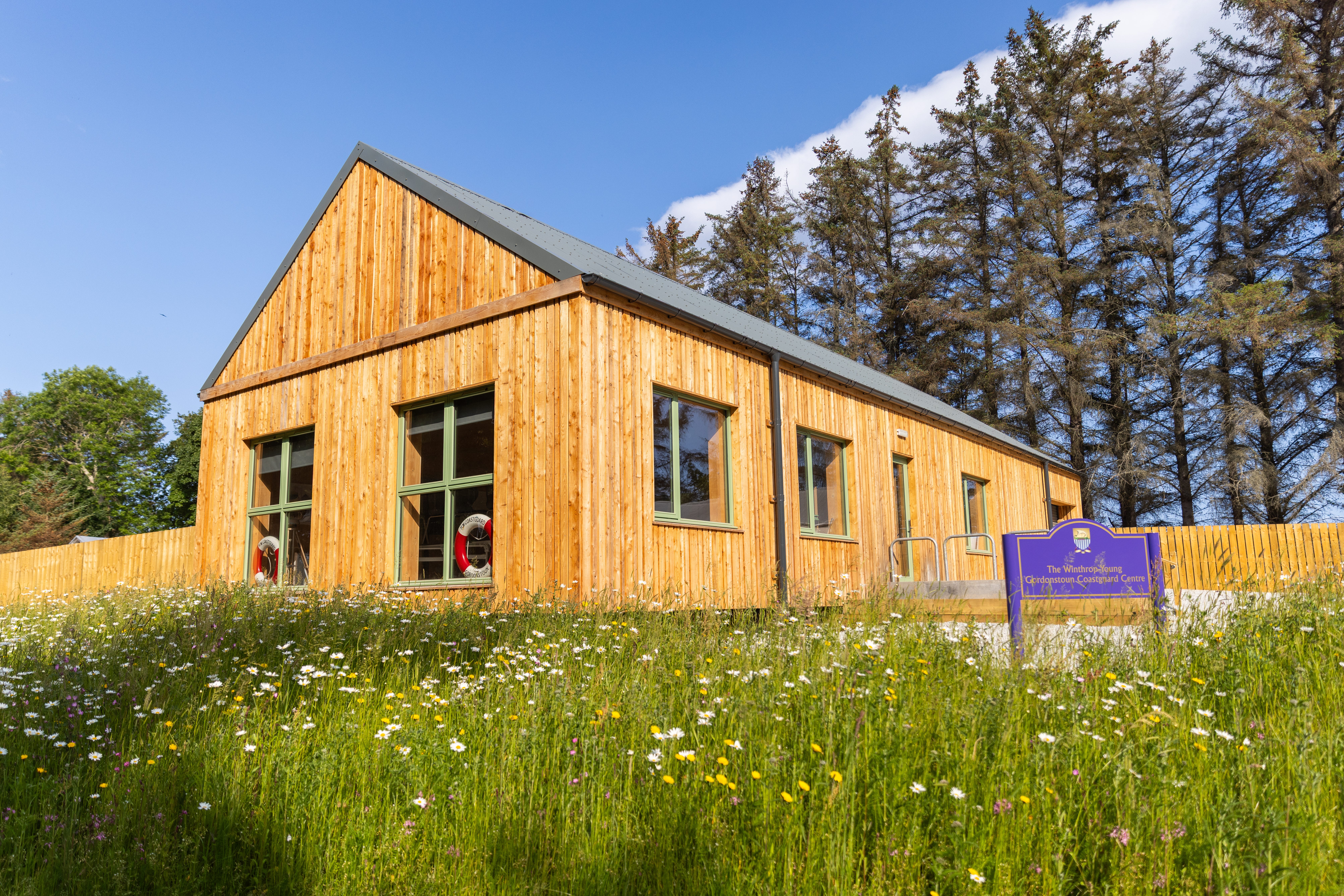 The Winthrop-Young Gordonstoun Coastguard Centre was opened by the Princess Royal last year (Winthrop-Young Gordonstoun Coastguard Centre/PA)