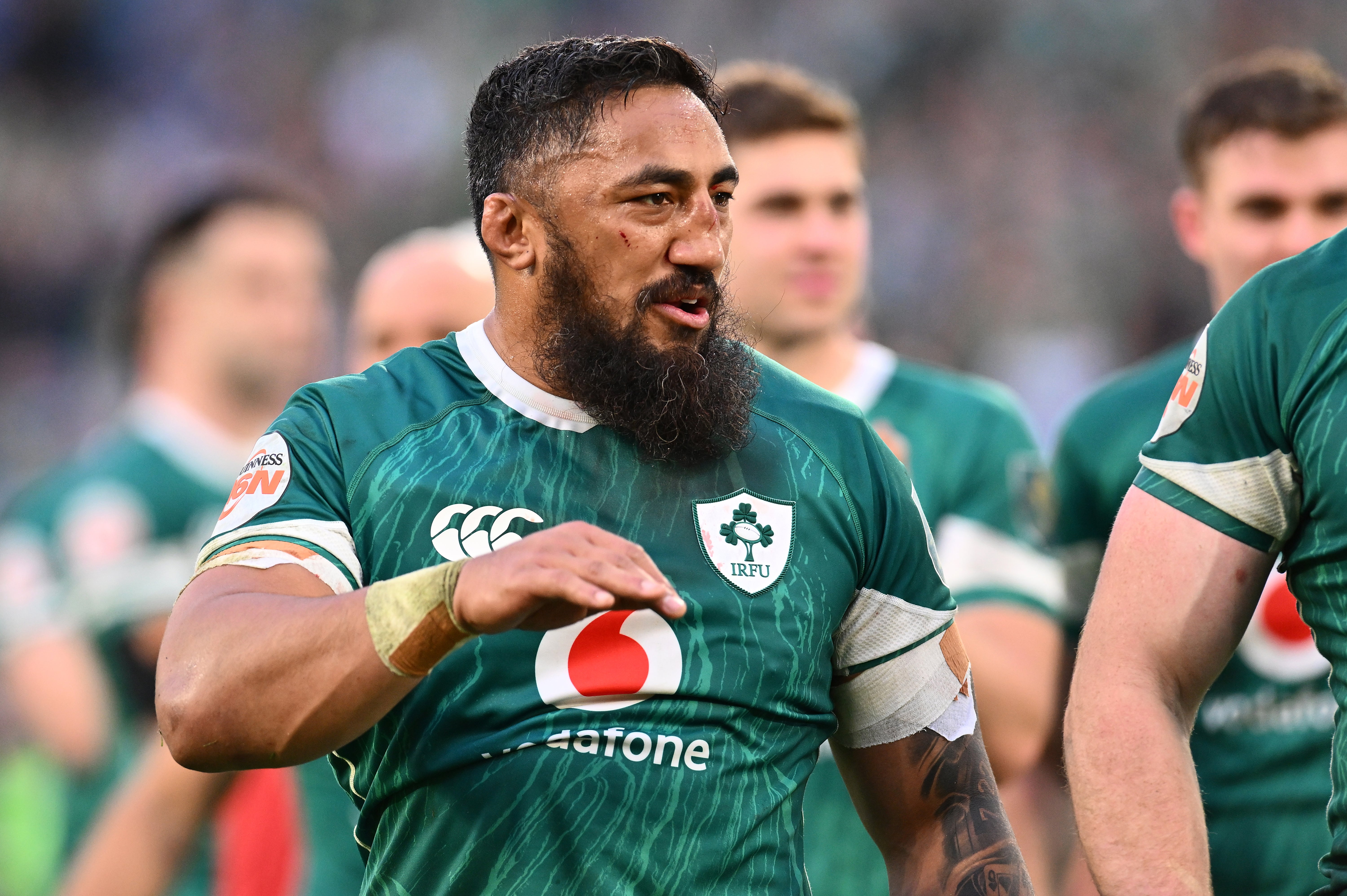 Bundee Aki will miss Ireland’s opening three Six Nations matches (Domenico Cippitelli/PA)