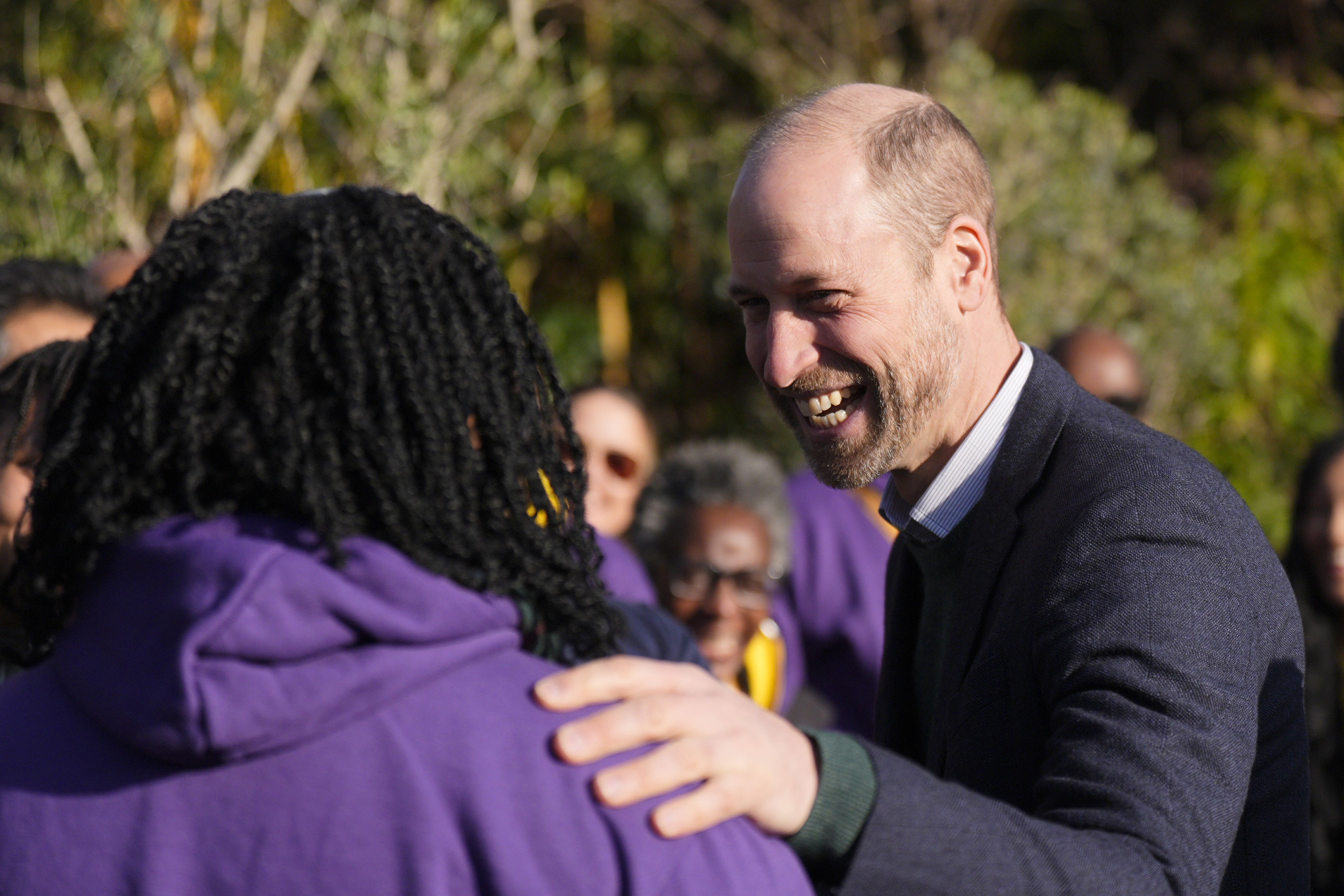 The Prince of Wales met with representatives from youth groups (Aaron Chown/PA)