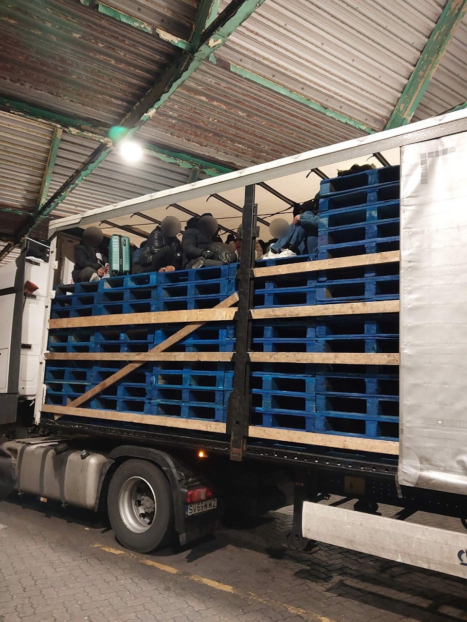 Bangladeshi nationals were found by the NCA hidden inside a lorry on its way to Dover ferry port